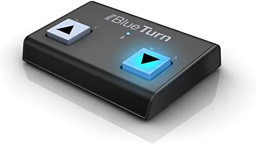 IK Multimedia iRig BTURN Bluetooth Page Turner for iPhone, iPad, Mac and Android - Nero - immagine 2