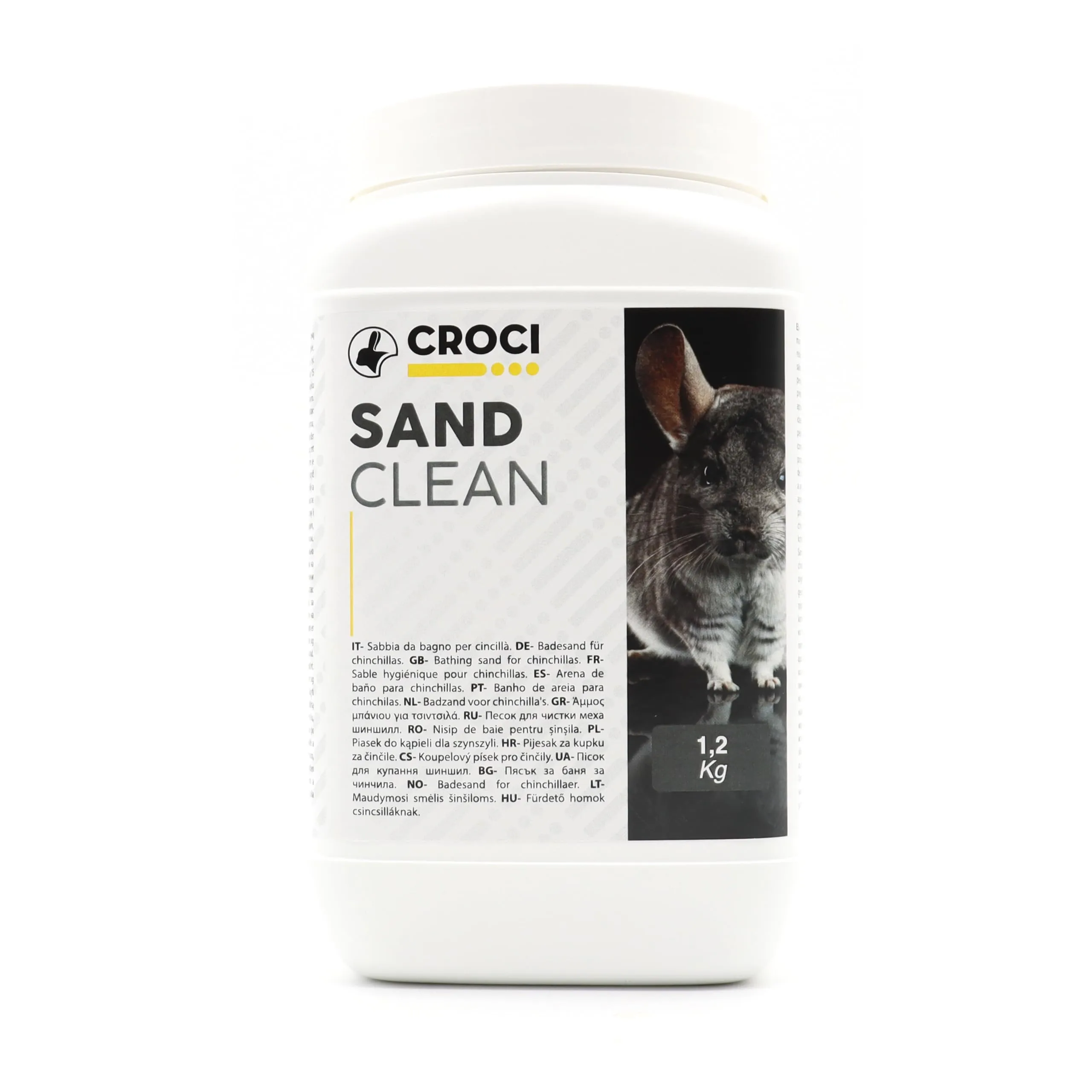 Croci Sand Clean Sabbia per Cincillà e Piccoli Roditori, 1,2 kg - immagine 5