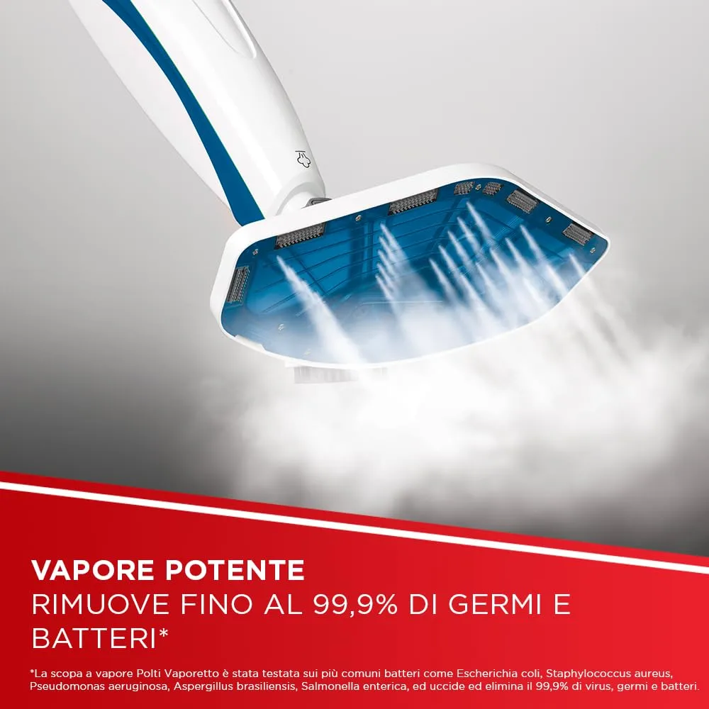Polti Vaporetto SV460 Double Scopa a Vapore 2 in 1 con Pulitore Portatile - immagine 5