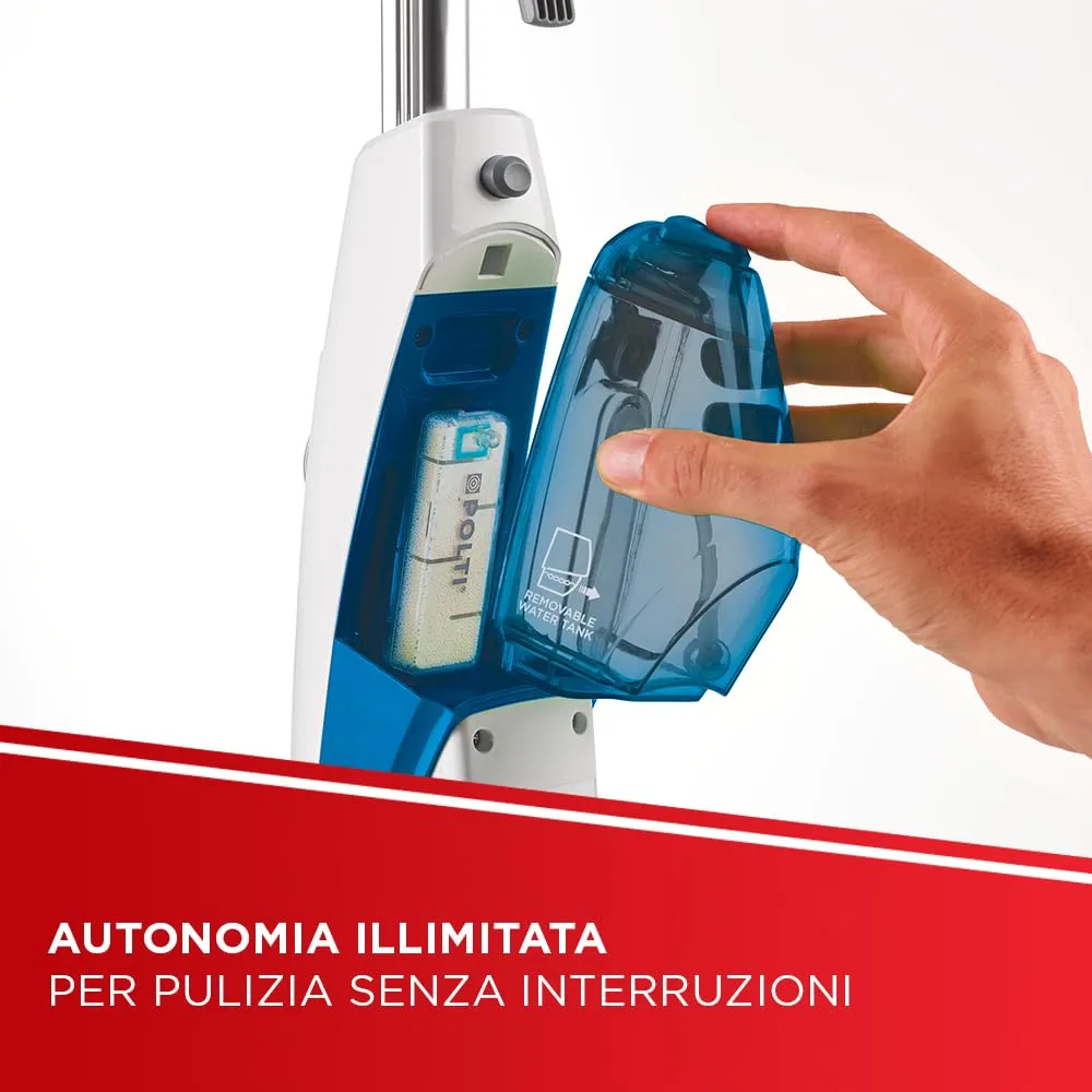Polti Vaporetto SV460 Double Scopa a Vapore 2 in 1 con Pulitore Portatile - immagine 7