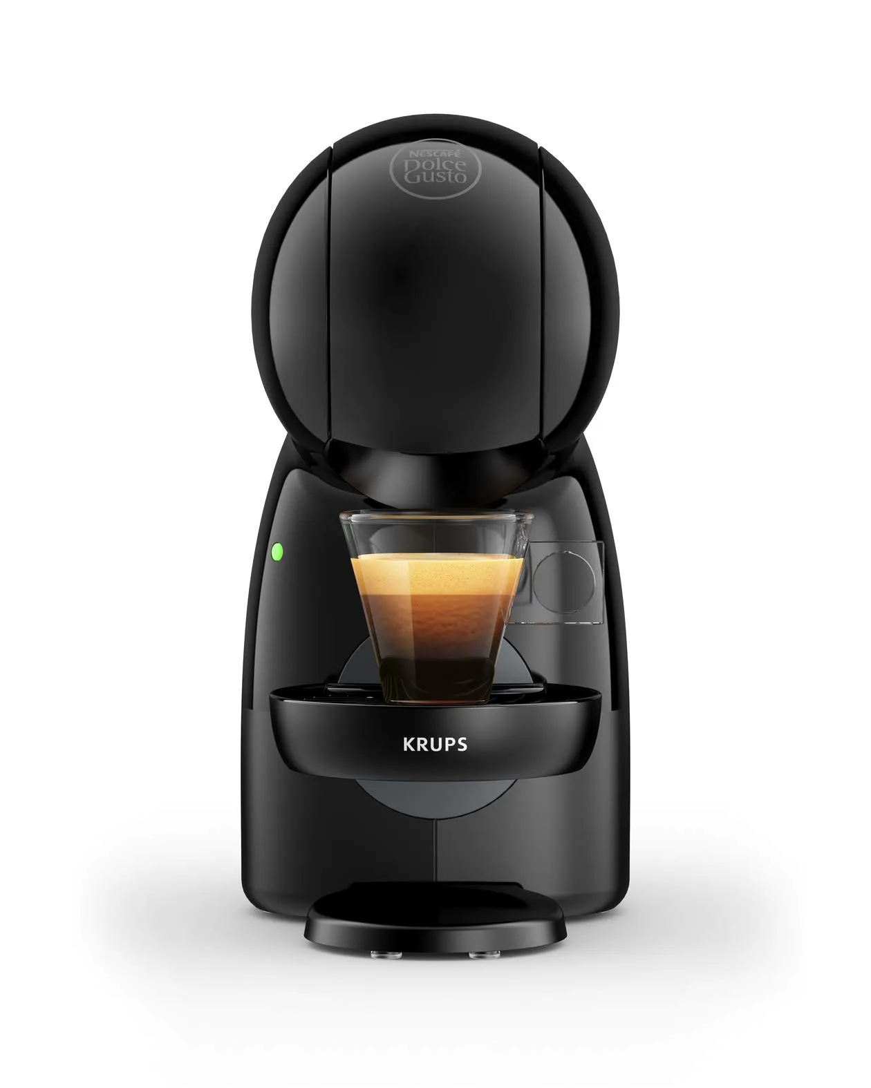 Krups Piccolo XS Macchina per Caffè Espresso Nescafé Dolce Gusto, Manuale, Grigio e Nero - immagine 1