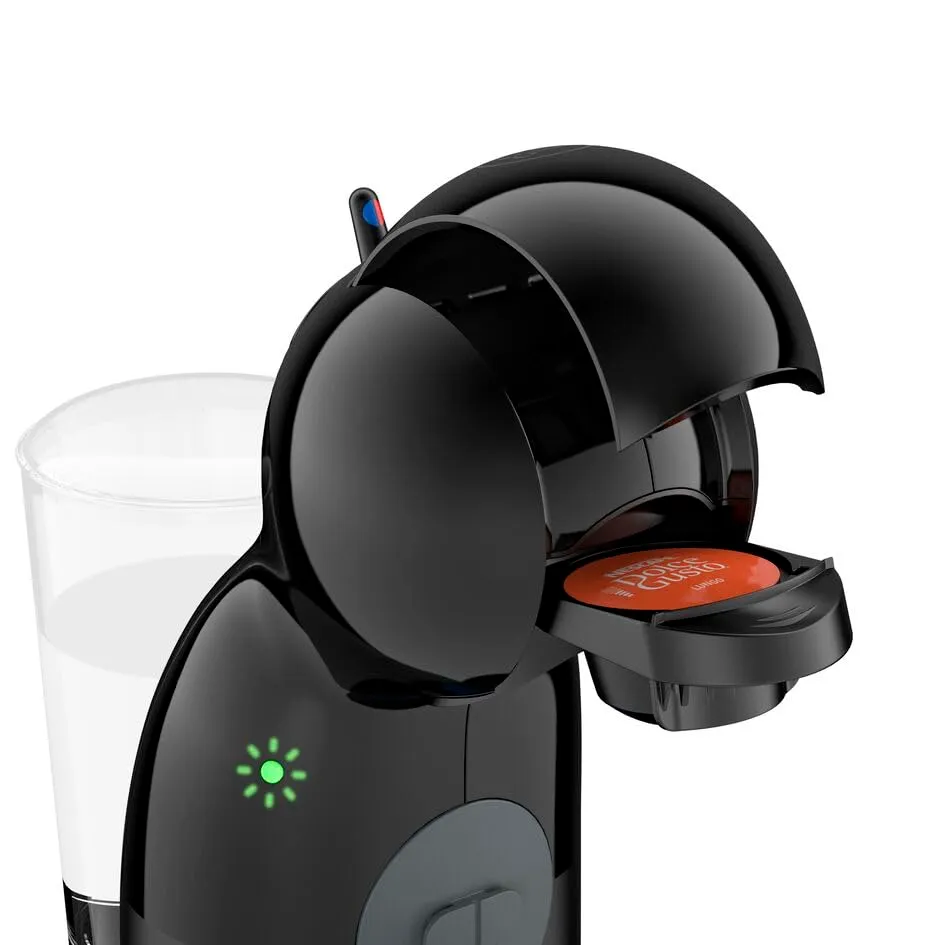 Krups Piccolo XS Macchina per Caffè Espresso Nescafé Dolce Gusto, Manuale, Grigio e Nero - immagine 4