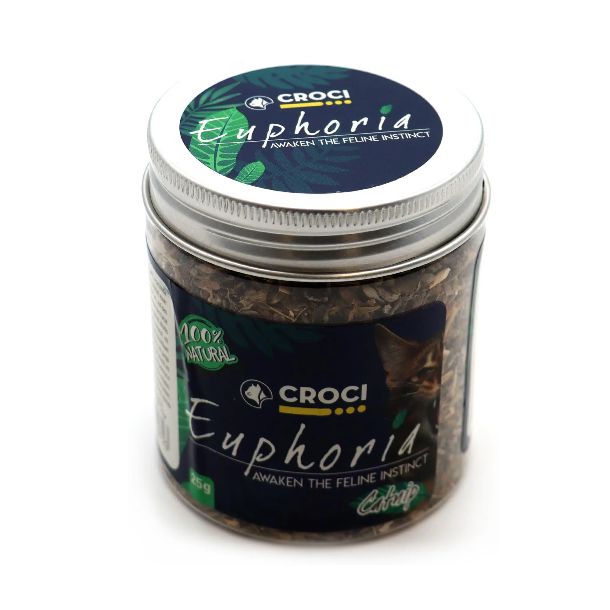 Croci Euphoria Erba Gatta Essiccata Naturale, 25g - immagine 2