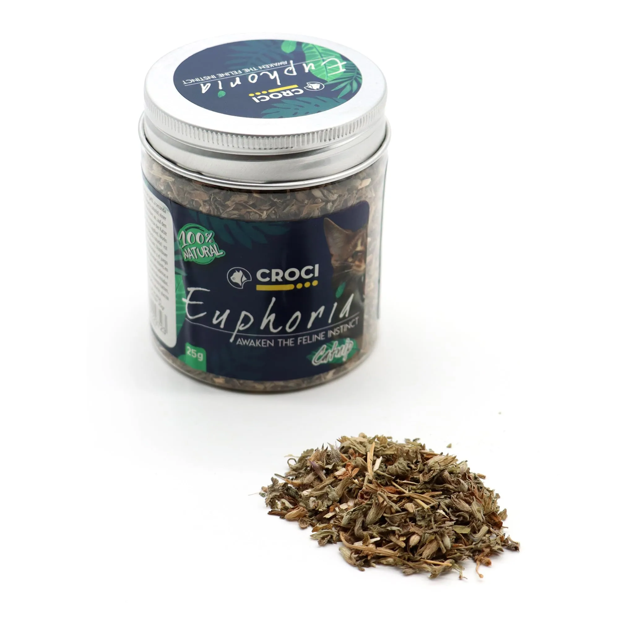 Croci Euphoria Erba Gatta Essiccata Naturale, 25g - immagine 4