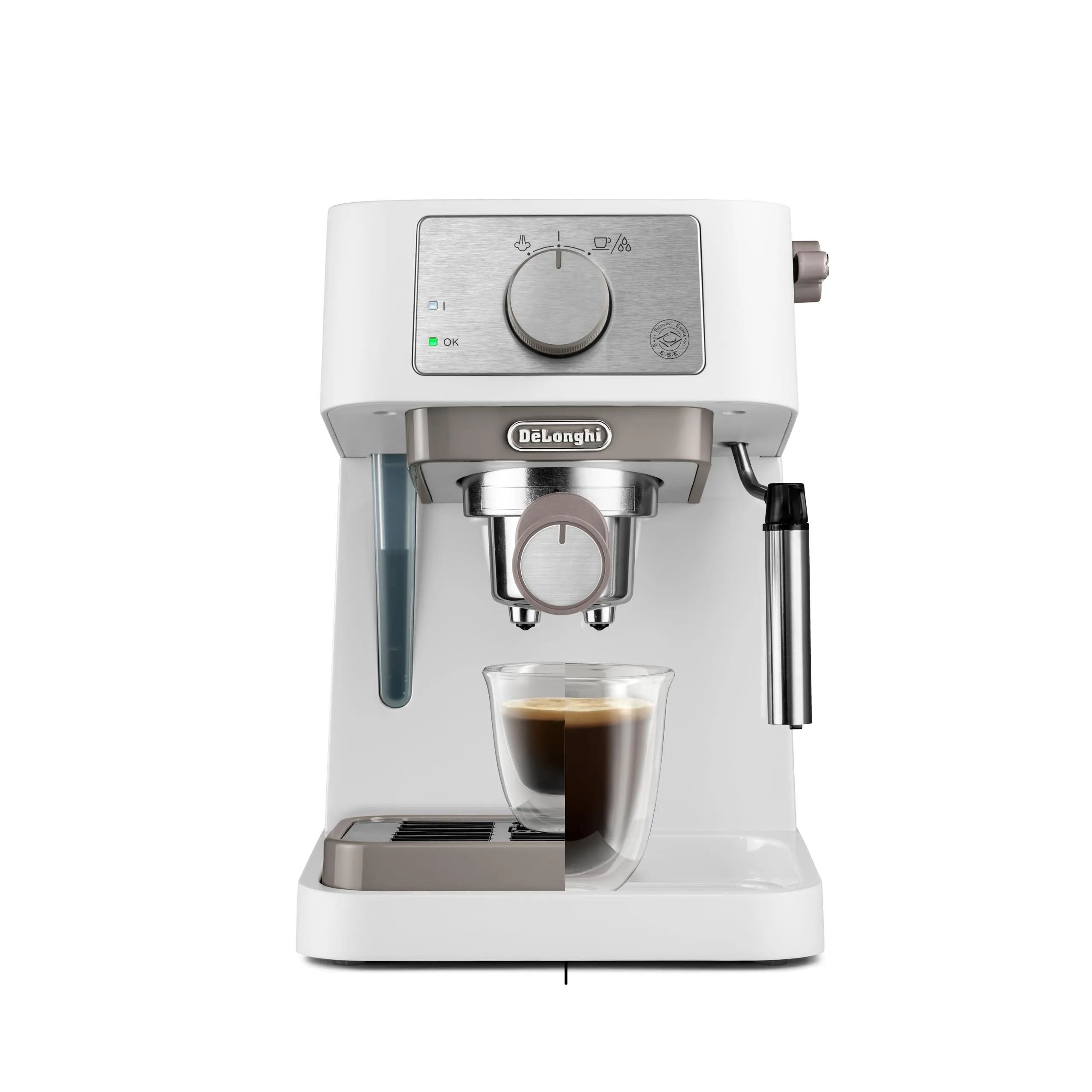 De'Longhi Stilosa EC260.W Macchina da caffè manuale, 15 bar, Bianco - immagine 2