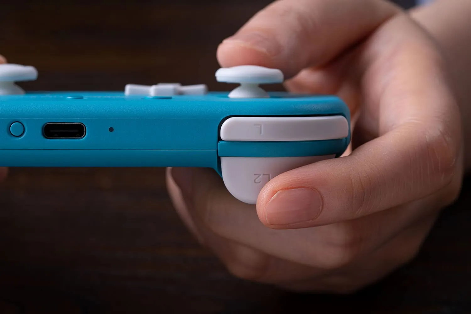 8BitDo Gamepad Lite 2 BT Turquoise (Switch, Android, Raspberry Pi) - immagine 4