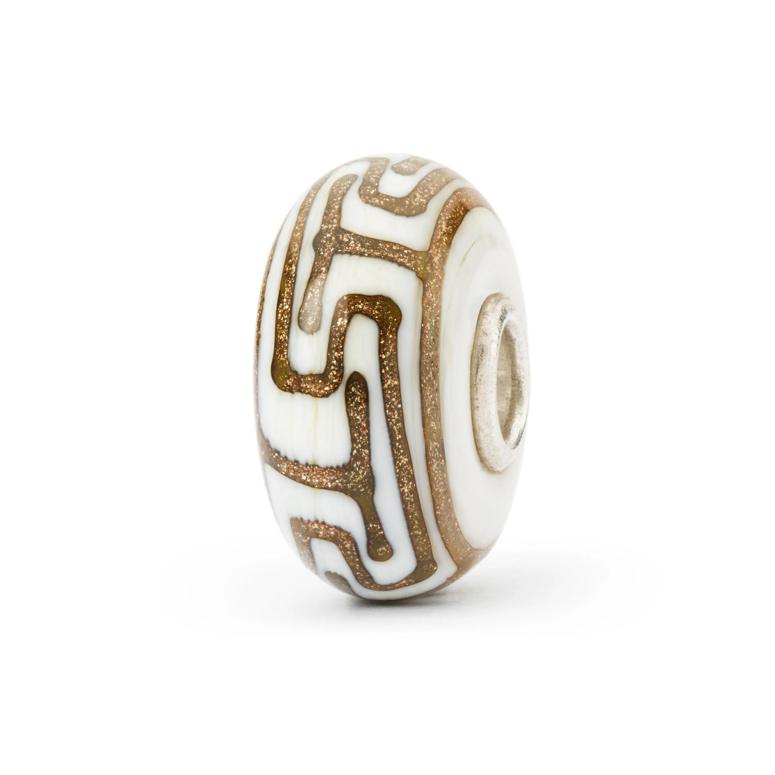 Trollbeads Percorso segreto Gold Glass Bead TGLBE-20310 - immagine 1