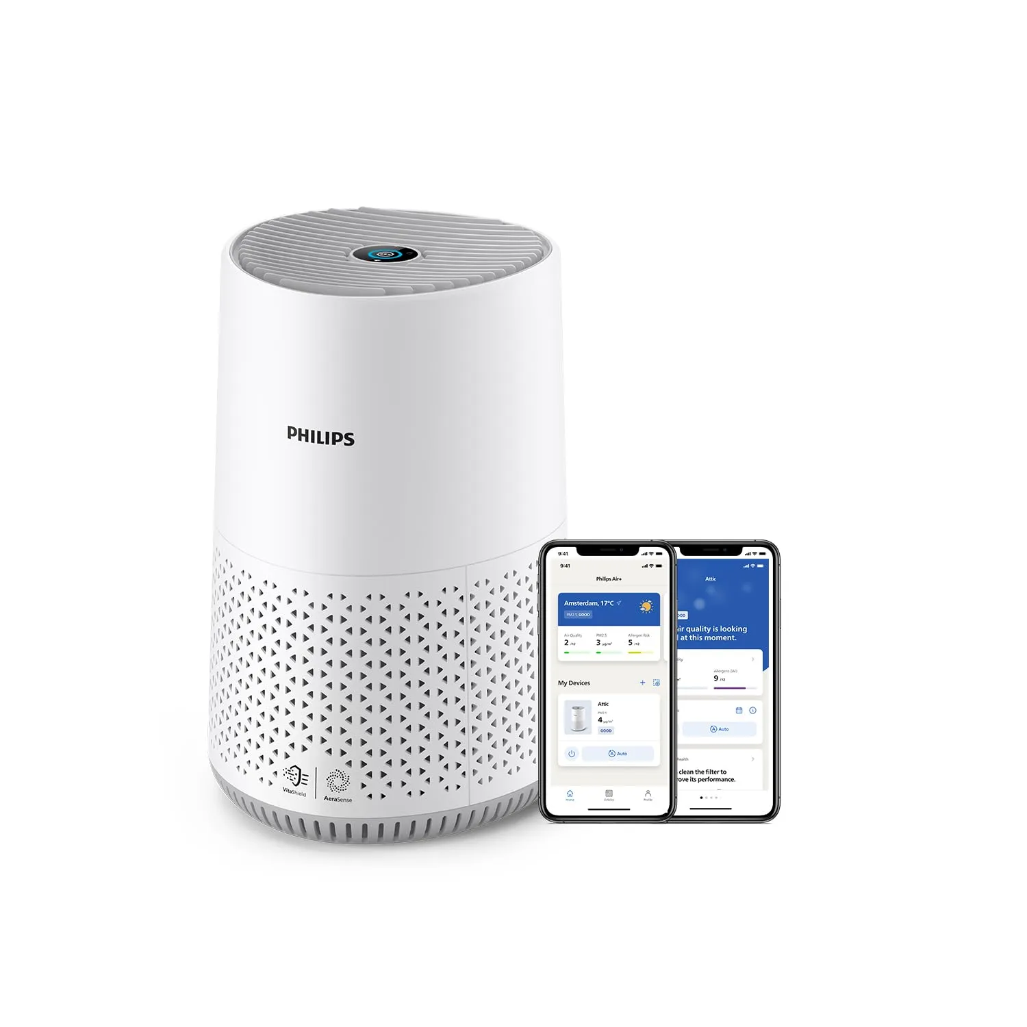 Philips Purificatore d'aria Serie 600 AC0651/10 Bianco - immagine 1