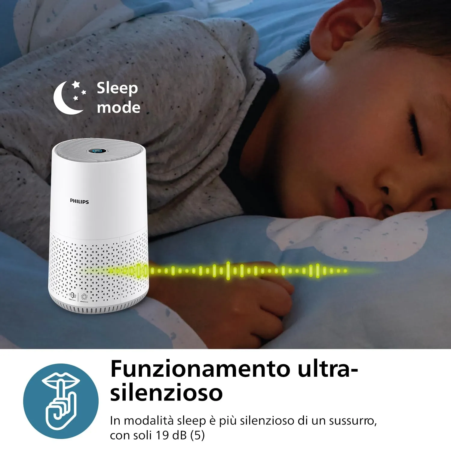 Philips Purificatore d'aria Serie 600 AC0651/10 Bianco - immagine 8