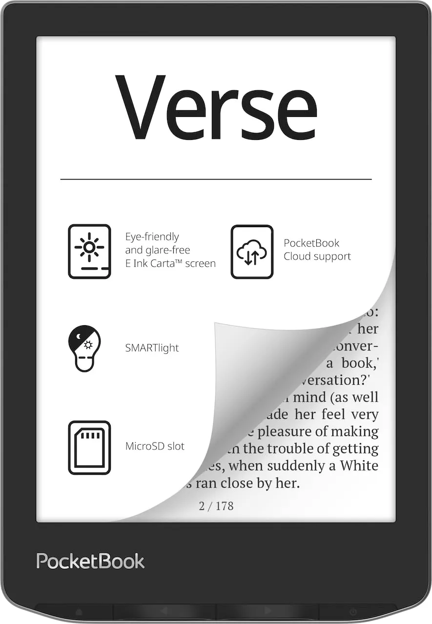 PocketBook Verse Mist Grey - immagine 1