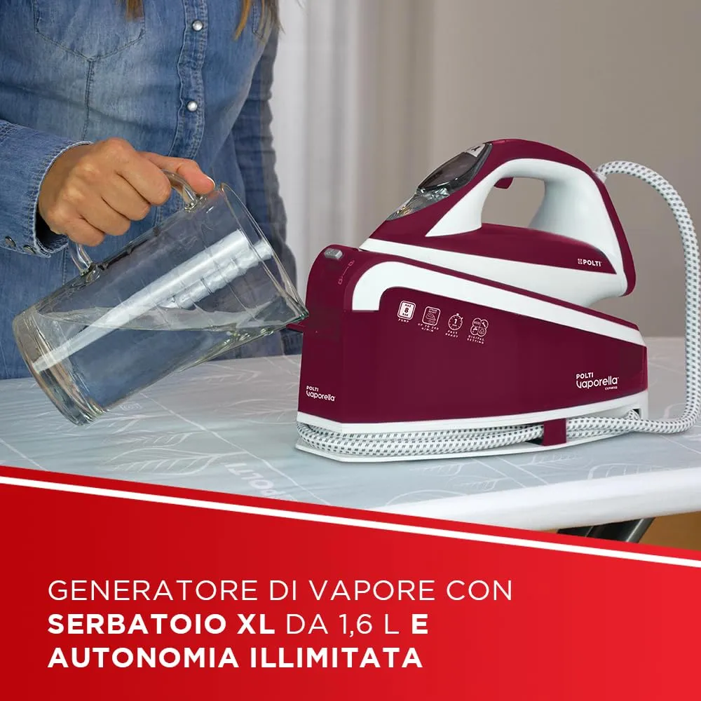 Polti Vaporella Express VE30.40 Generatore di Vapore, Bordeaux - immagine 4
