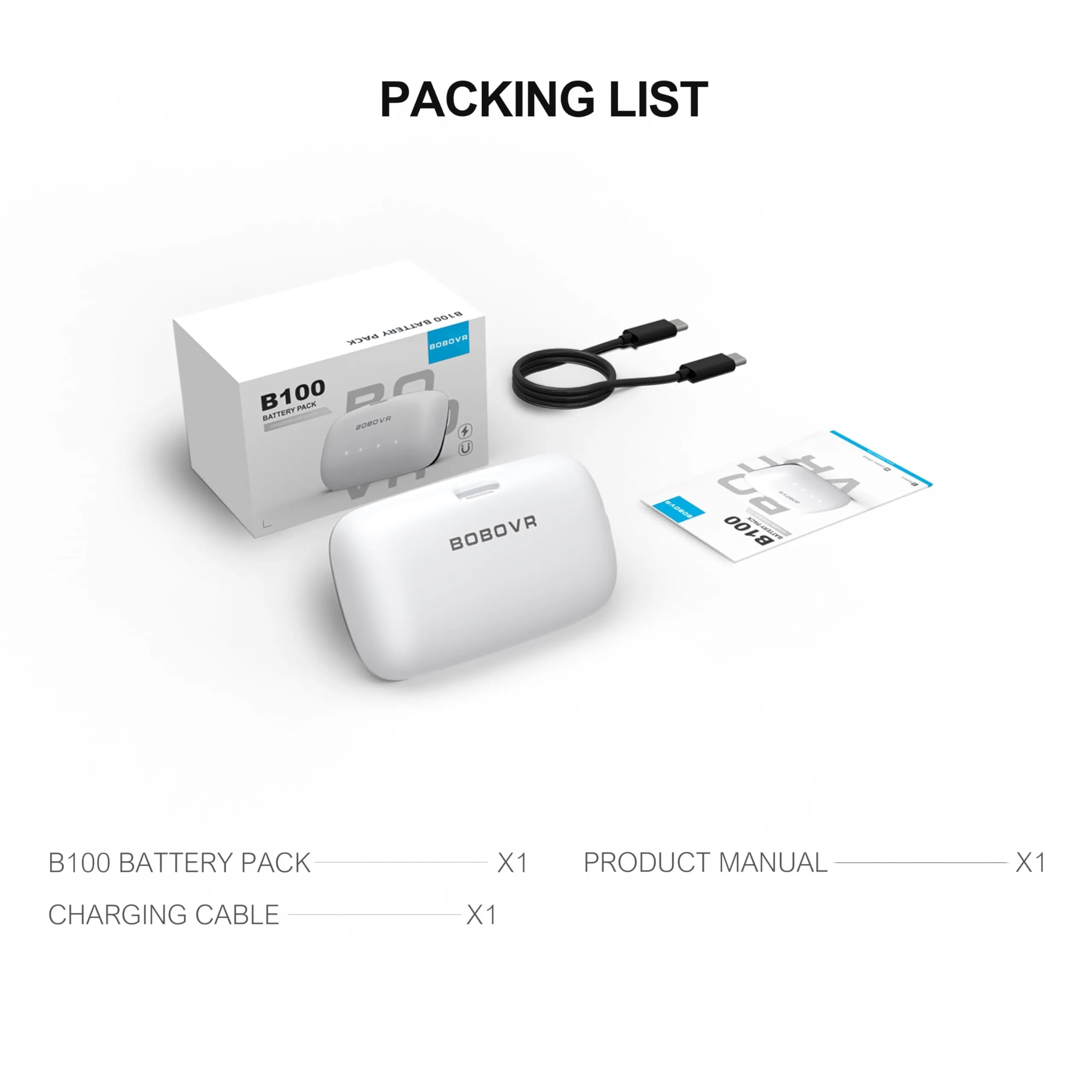 BOBOVR B100 Batteria Ricambio 10000mAh per S3 Pro - immagine 6