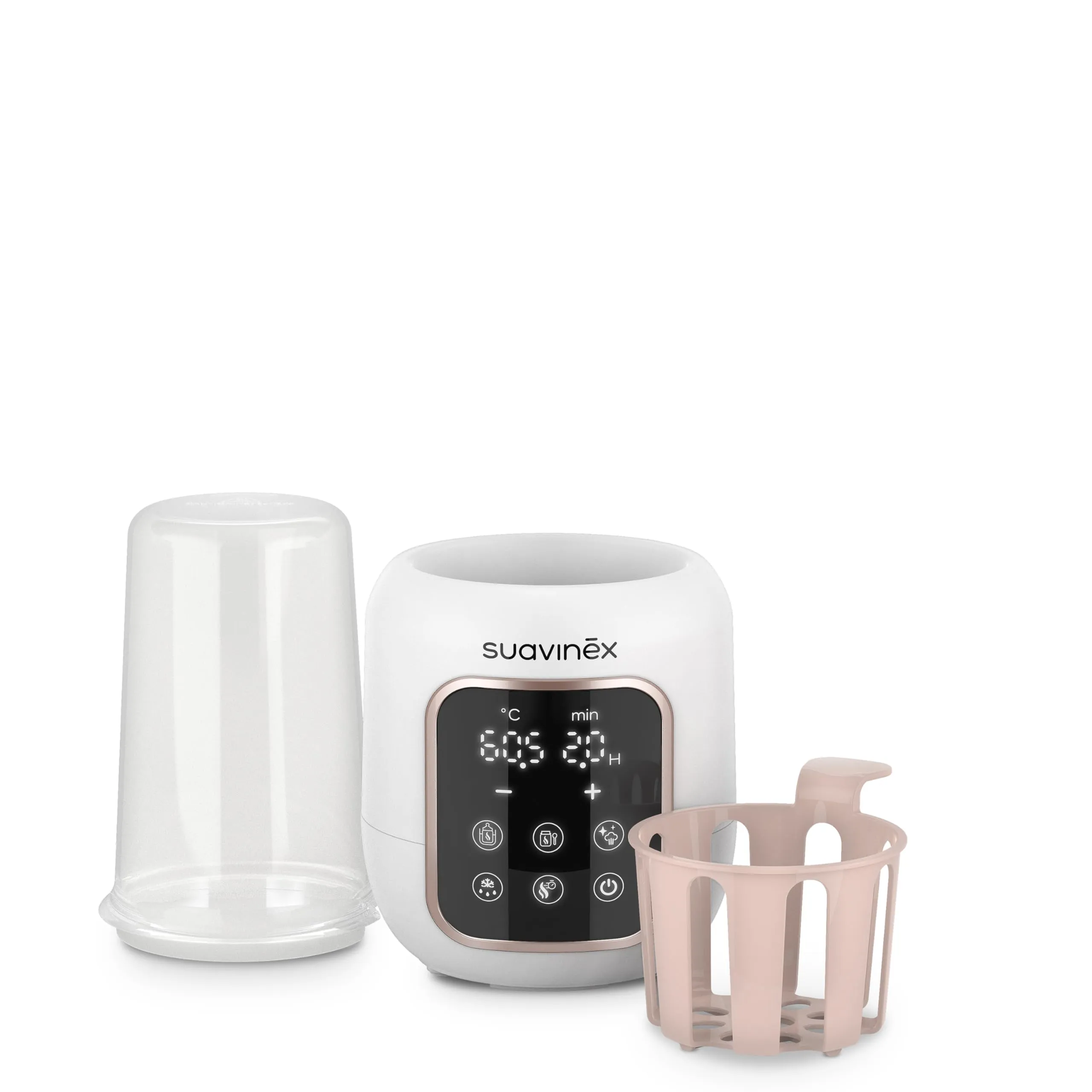 Suavinex Scaldabiberon e Sterilizzatore 2 in 1 Bianco - immagine 6