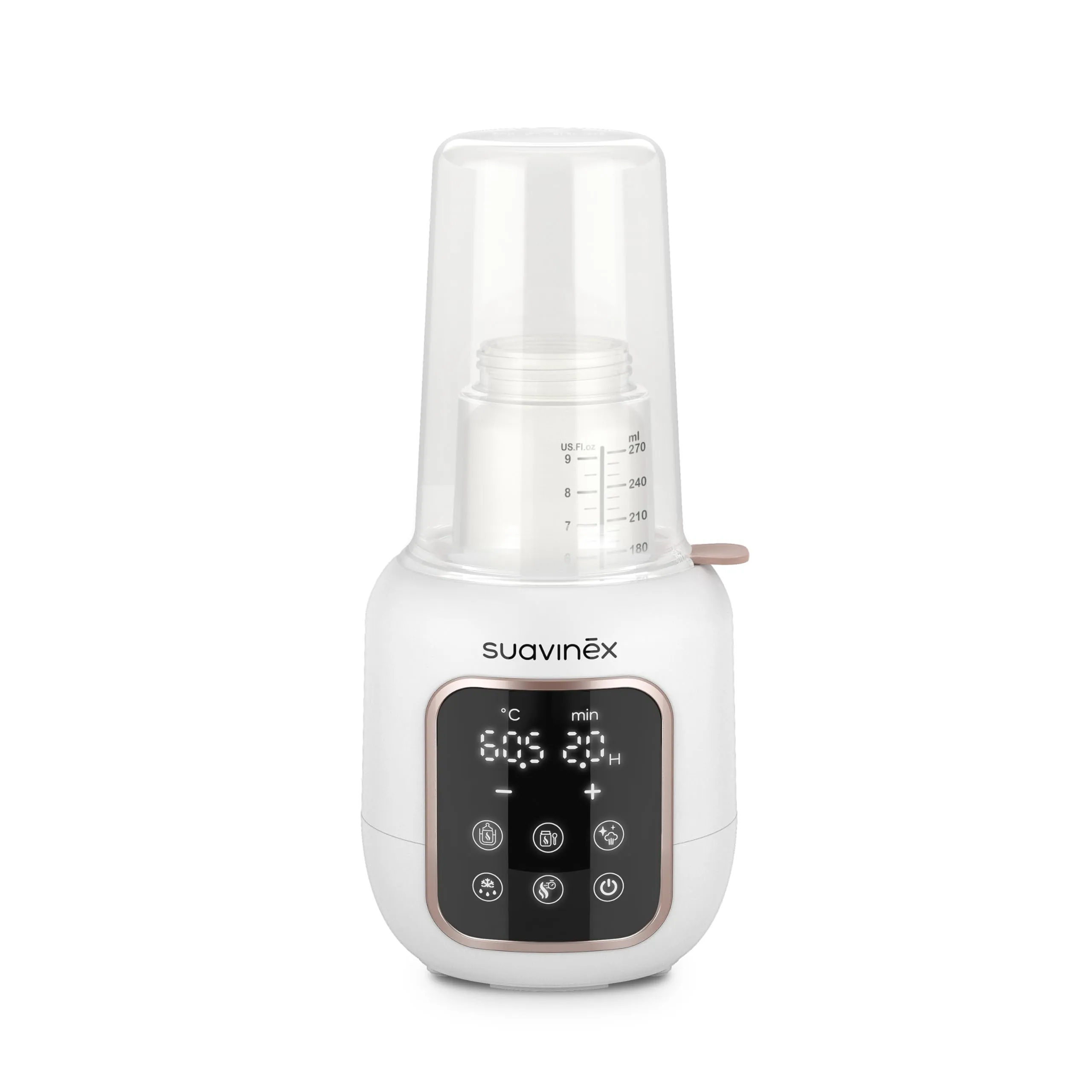 Suavinex Scaldabiberon e Sterilizzatore 2 in 1 Bianco - immagine 7