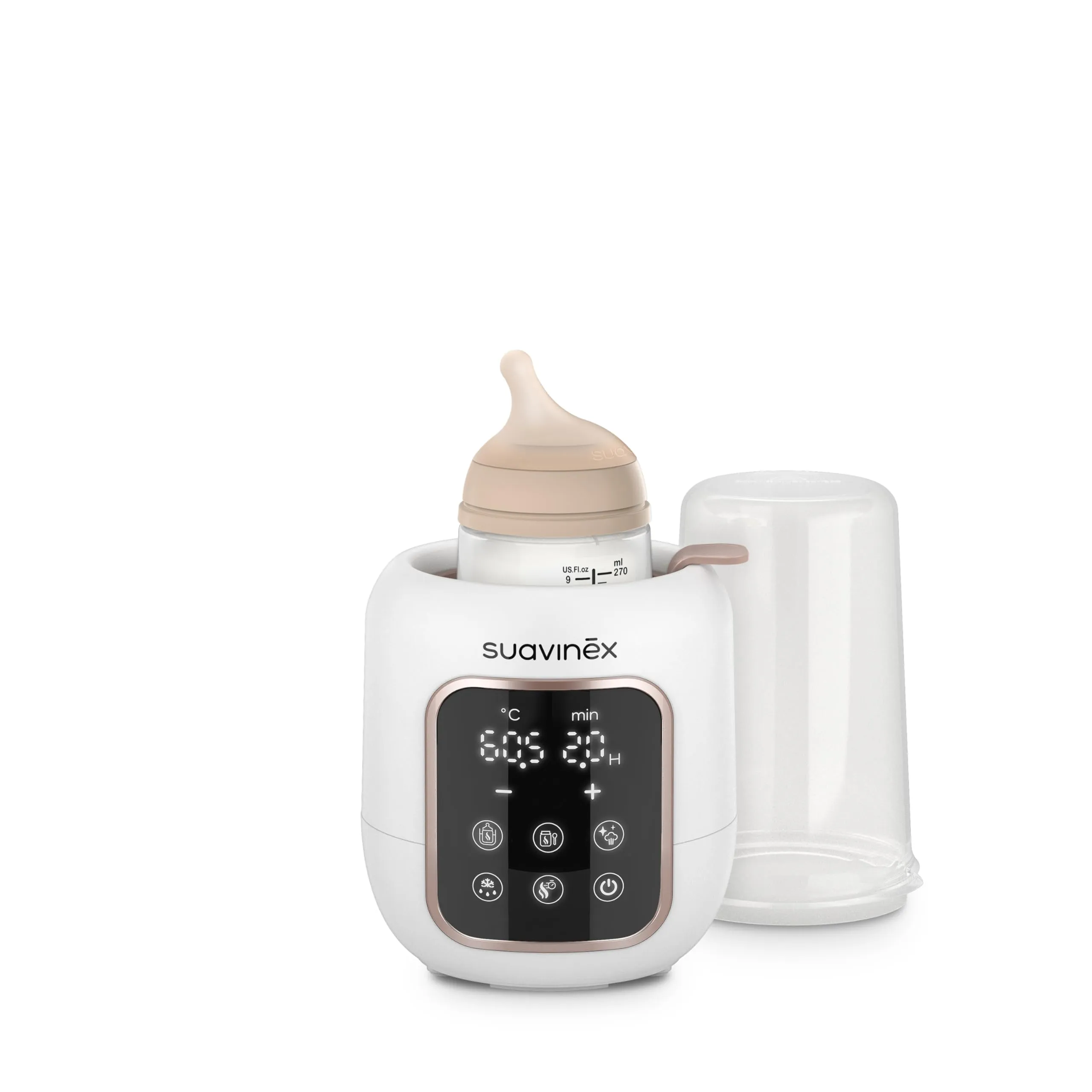 Suavinex Scaldabiberon e Sterilizzatore 2 in 1 Bianco - immagine 11