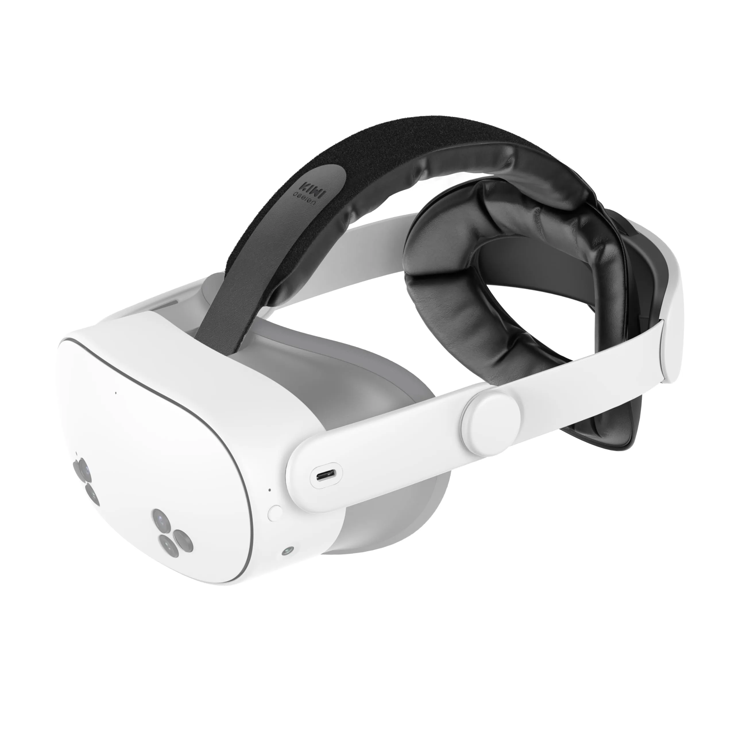 KIWI design K4 Cinturino Comodo regolabile per Quest 3/3S, Bianco, senza batteria - immagine 1