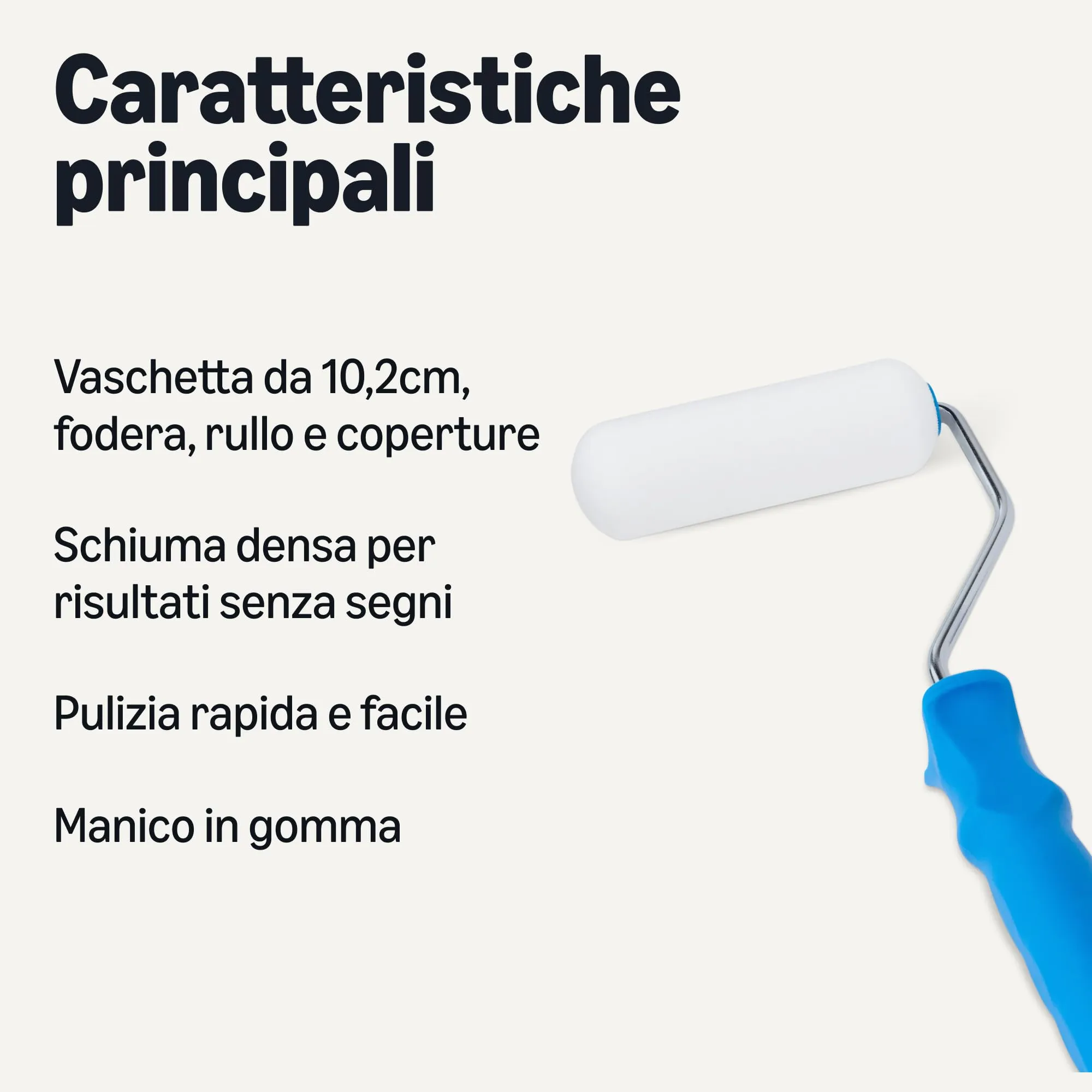 Amazon Basics Kit di rulli in schiuma, 10,2 cm, confezione da 8 - immagine 2
