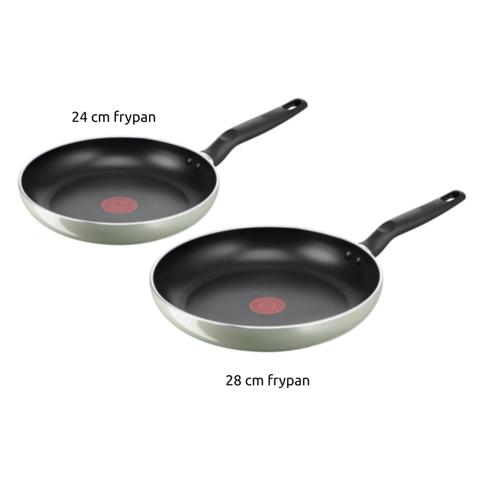 Lagostina Matcha Set di 2 Padelle 24 e 28 cm, Rivestimento in Titanio Antiaderente, Tecnologia Thermo-Signal - immagine 6
