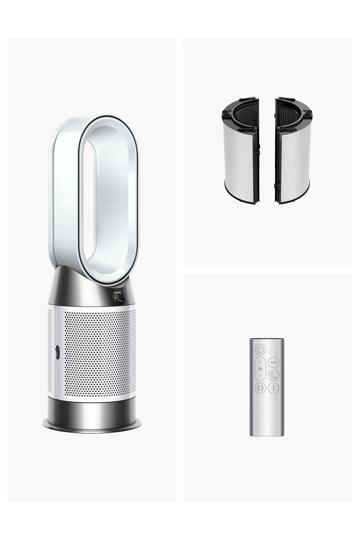 Dyson Purifier Hot+Cool HP1 Purificatore d’Aria e Termoventilatore - Bianco / Bianco - immagine 2