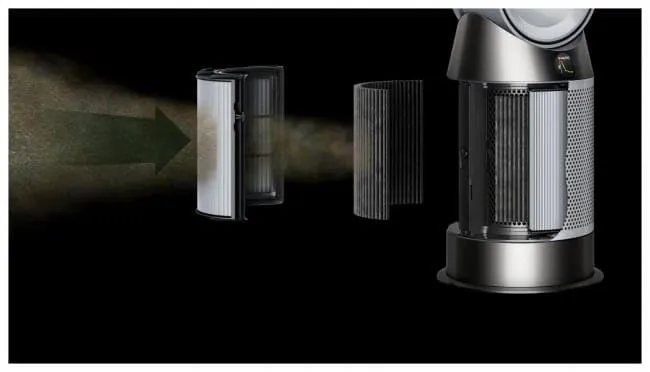 Dyson Purifier Hot+Cool HP1 Purificatore d’Aria e Termoventilatore - Bianco / Bianco - immagine 9