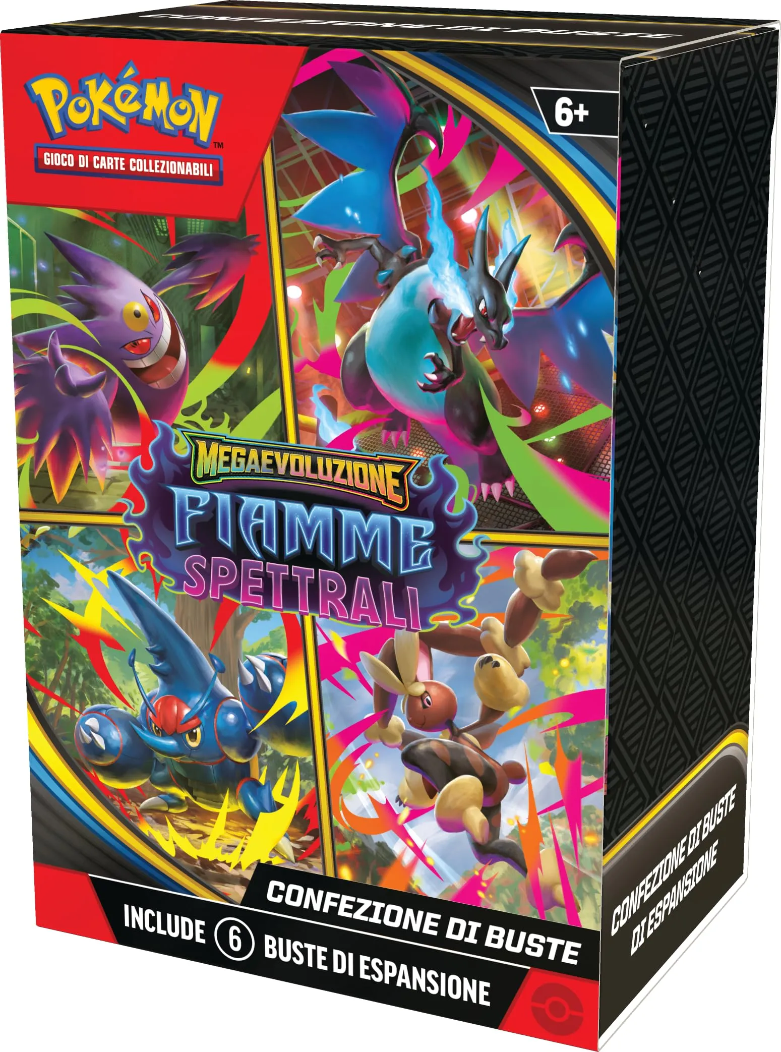 Pokémon GCC Megaevoluzione - Fiamme Spettrali (6 buste di espansione) - immagine 2