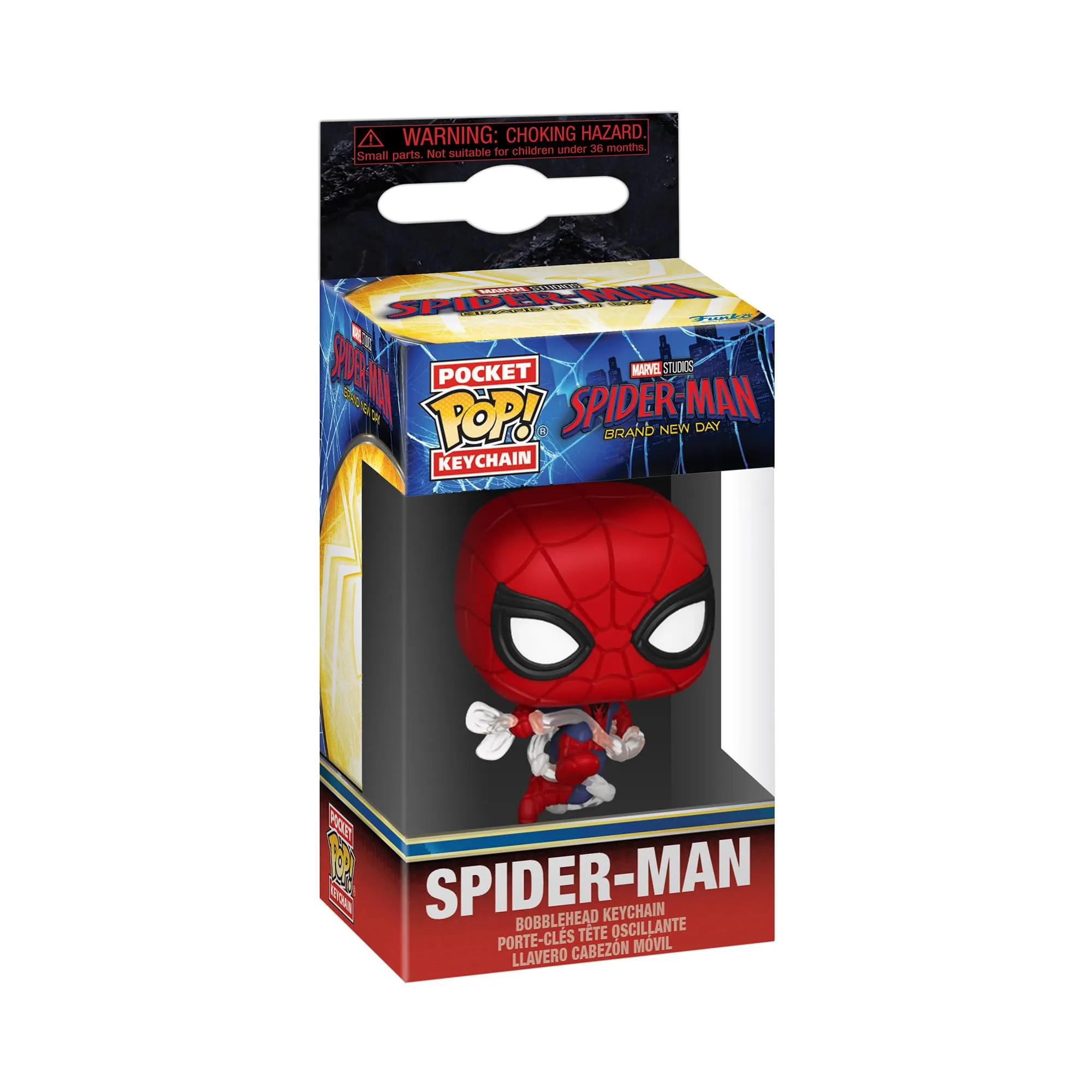 Funko POP! Keychain: Marvel Spider-Man Brand New Day (BND) - immagine 2