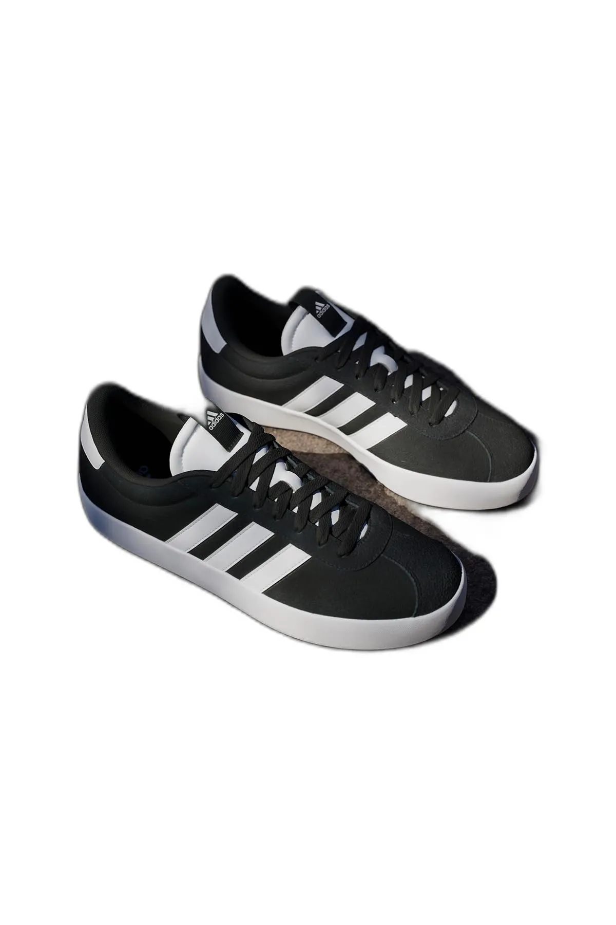 adidas VL Court 3.0 Shoes, Core Black, 43 1/3 EU - immagine 1