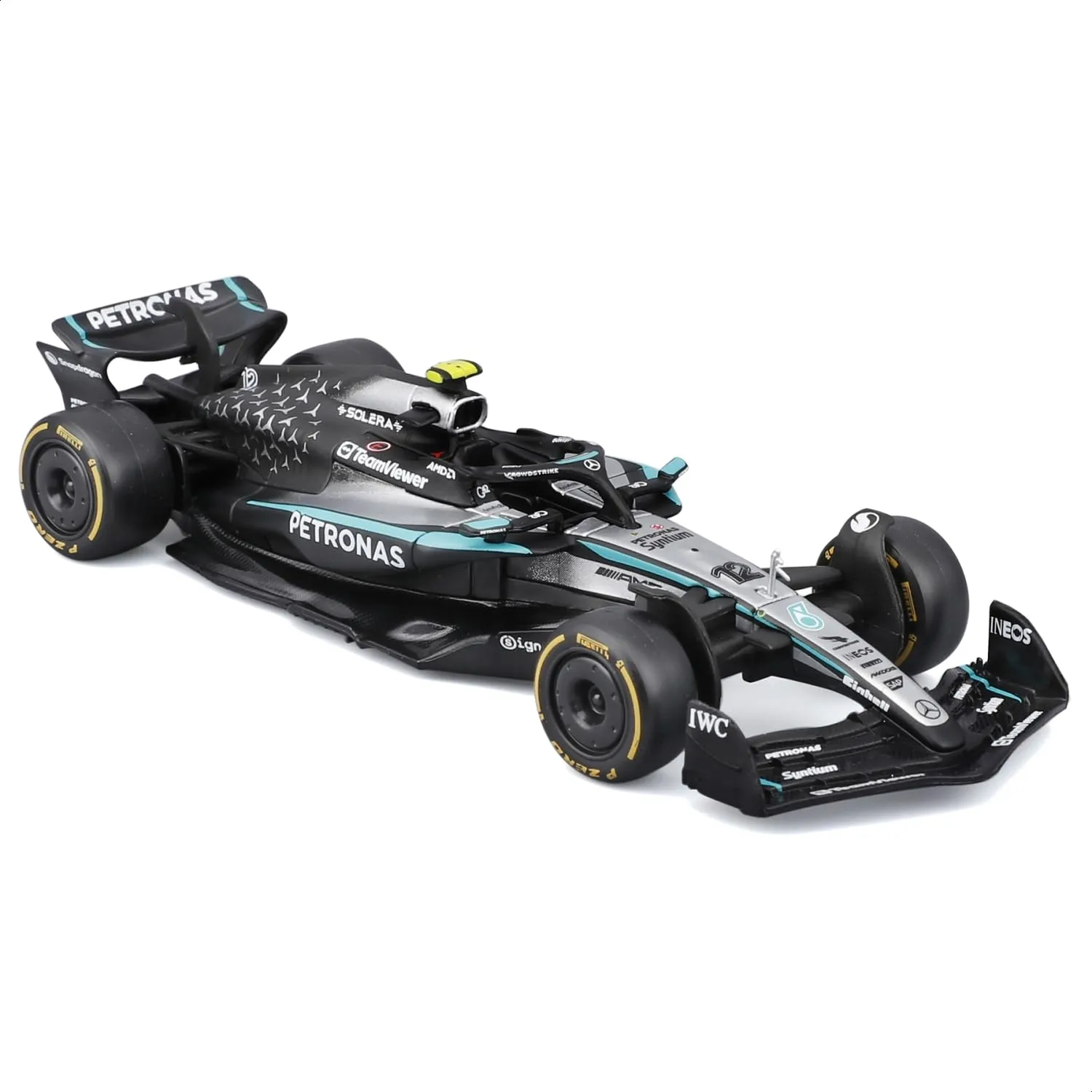 Bburago F1 Mercedes-AMG W16 2025 #12 Antonelli 1:43 Diecast Model - immagine 2