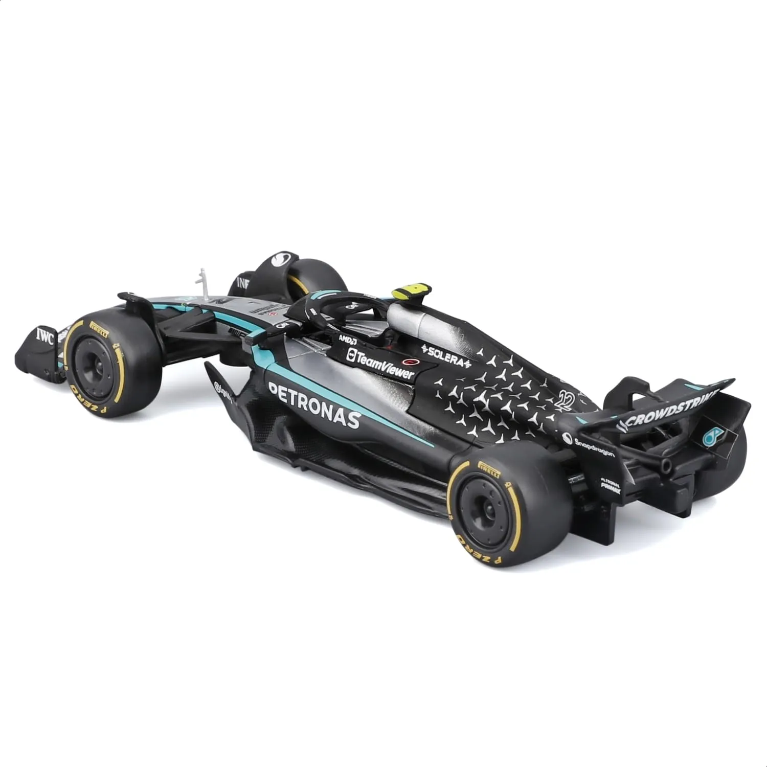 Bburago F1 Mercedes-AMG W16 2025 #12 Antonelli 1:43 Diecast Model - immagine 3