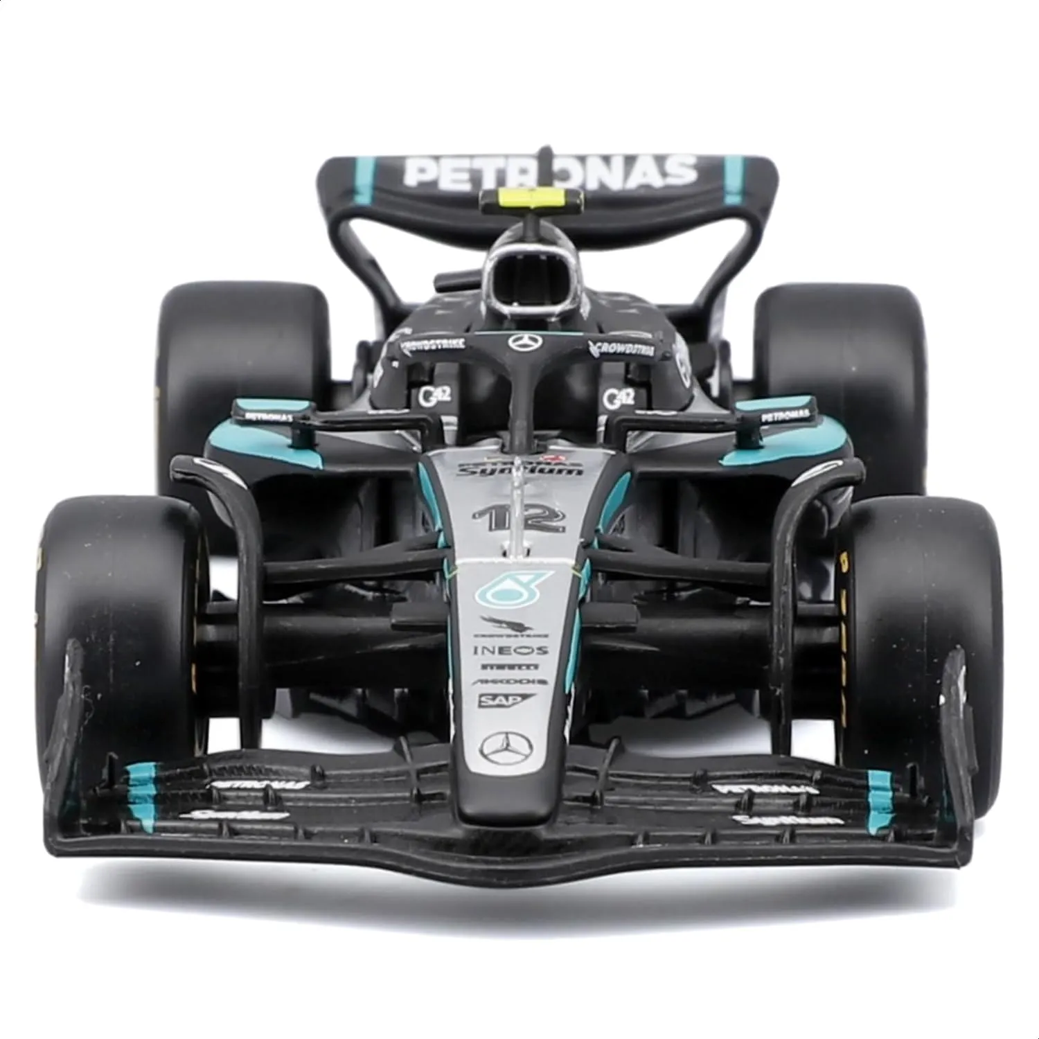Bburago F1 Mercedes-AMG W16 2025 #12 Antonelli 1:43 Diecast Model - immagine 4