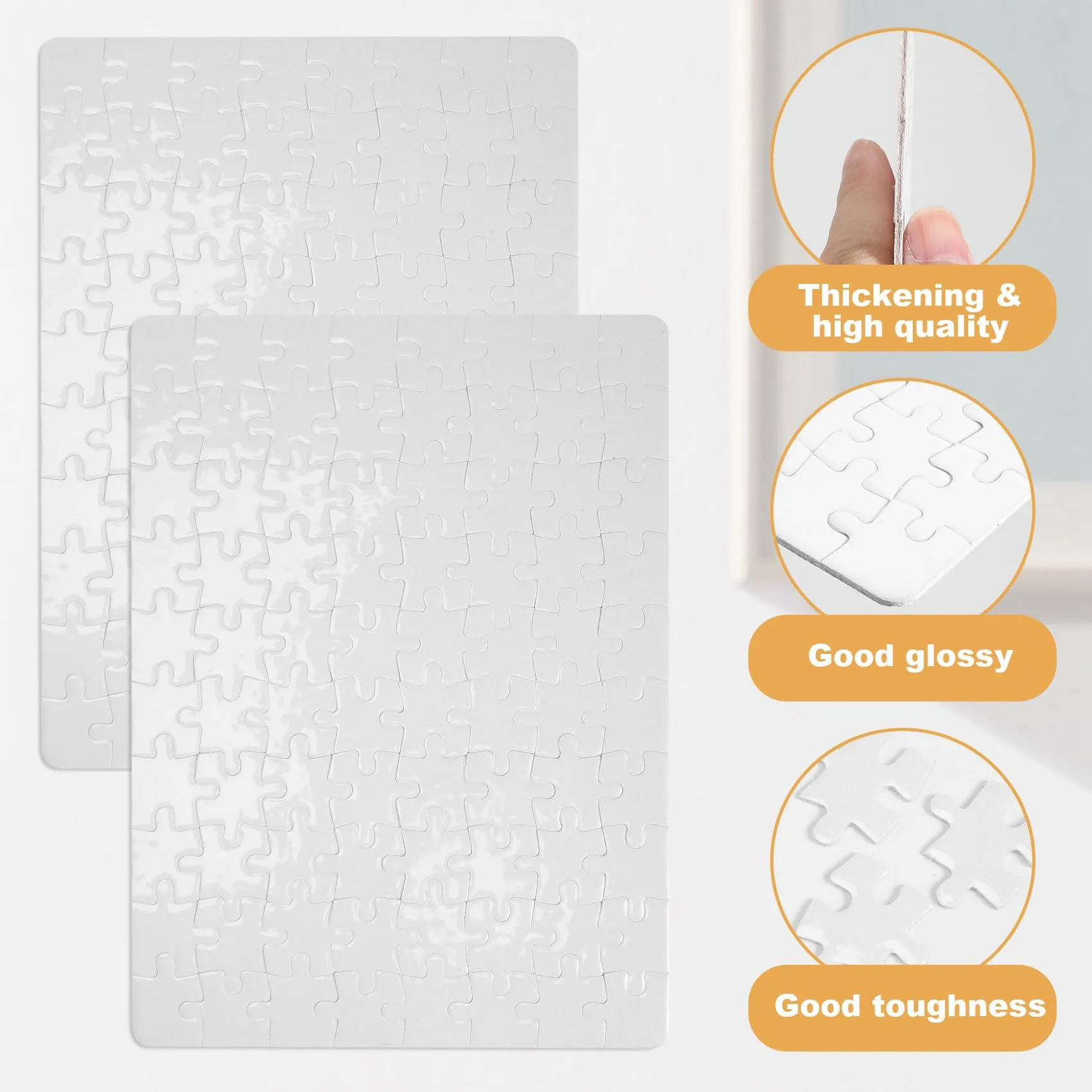 Qeunrtiy Puzzle per sublimazione, 10 pezzi, 19 x 13 cm - immagine 2