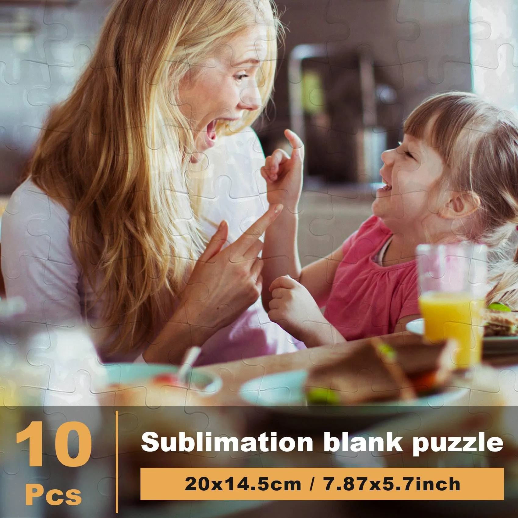 Qeunrtiy Puzzle per sublimazione, 10 pezzi, 19 x 13 cm - immagine 6