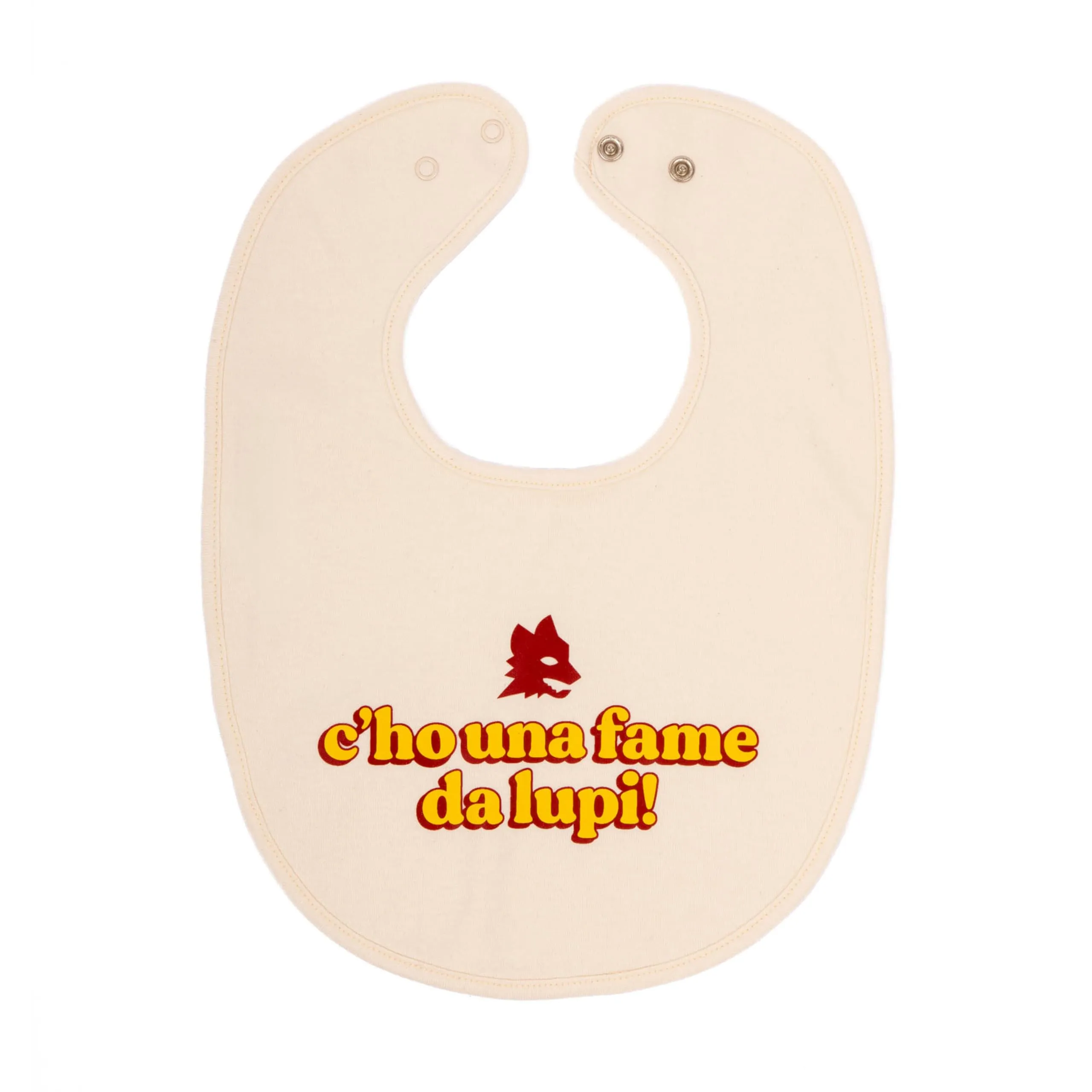 AS Roma C'ho Una Fame Da Lupi Bibs - immagine 4