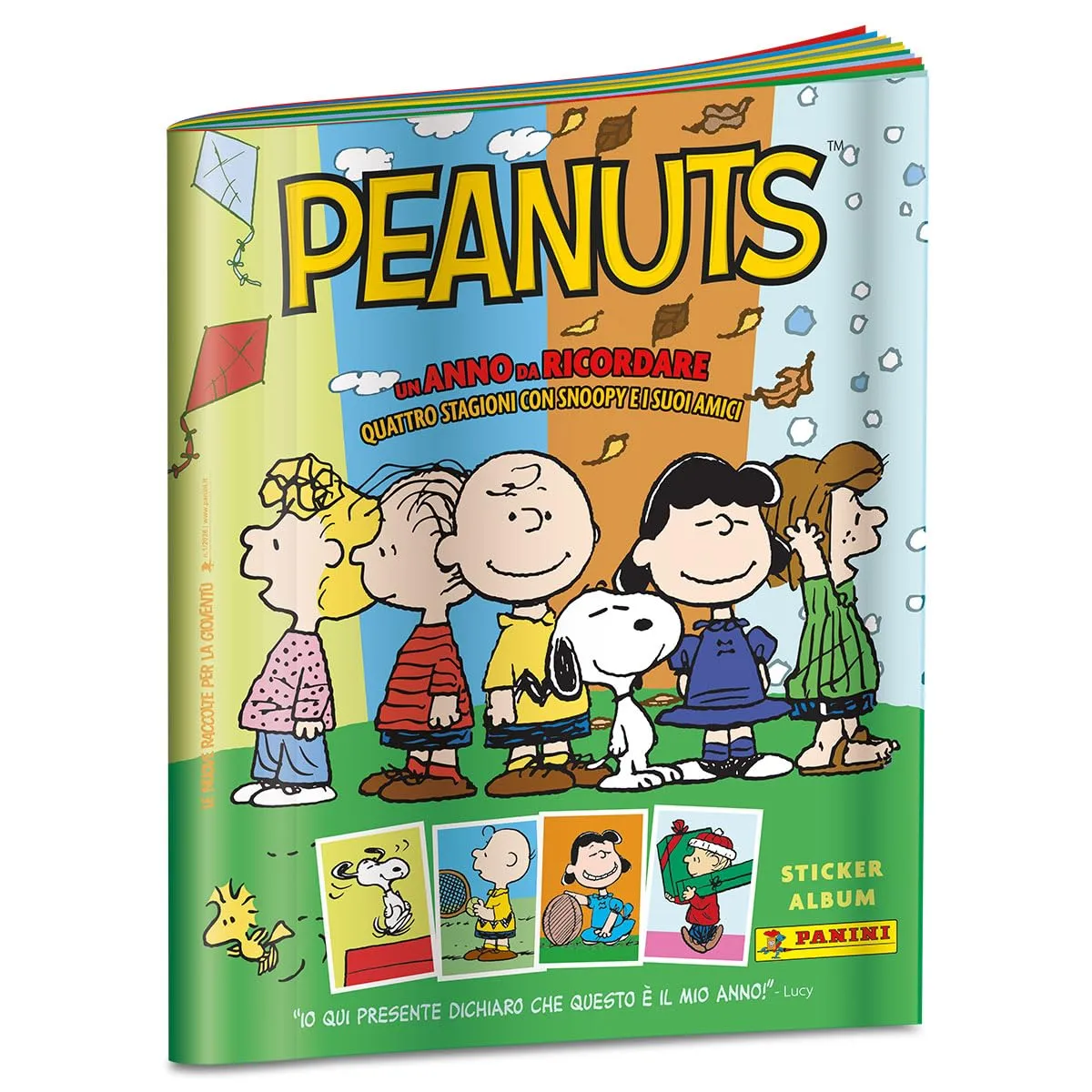 Peanuts: Un anno da Ricordare - Starter Pack Panini [Album + 5 Bustine + 2 Card Limited Edition] - immagine 3