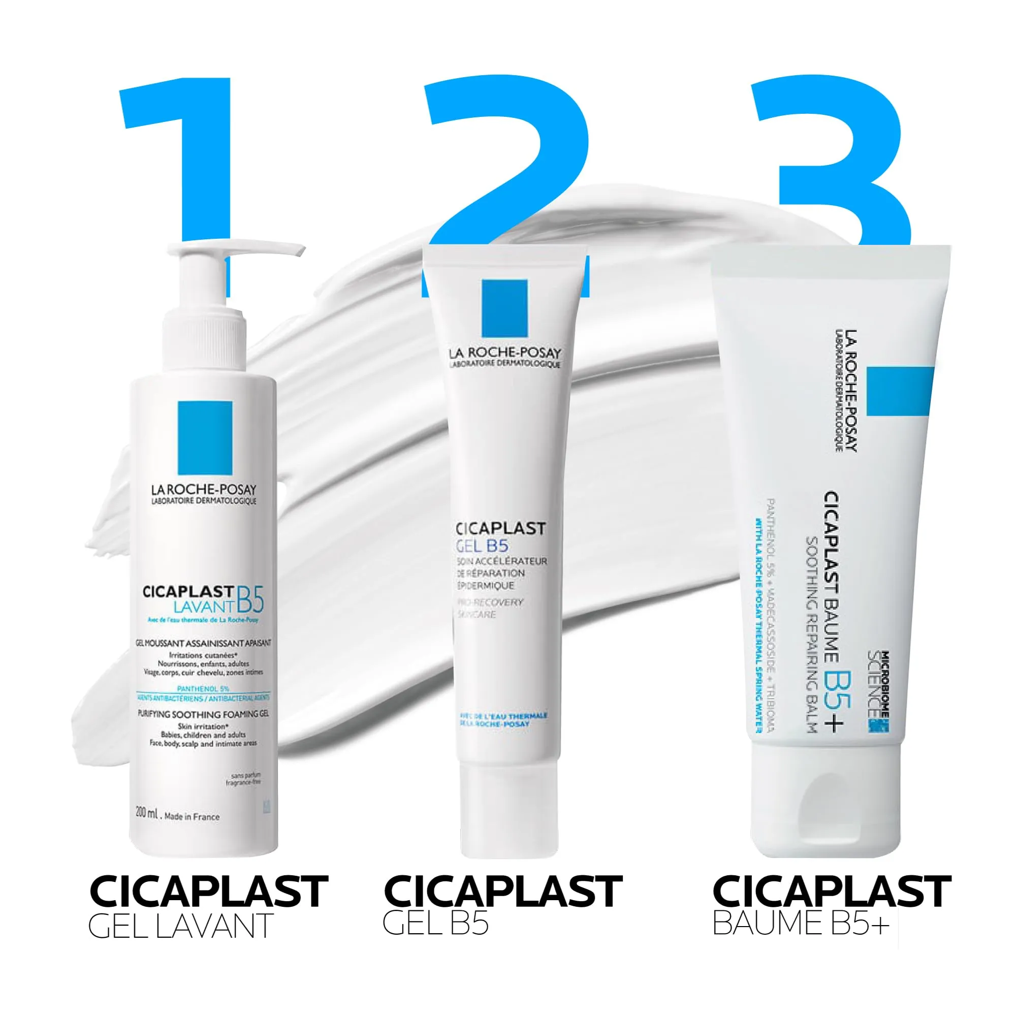 La Roche-Posay Cicaplast Baume B5+ Balsamo Viso e Corpo Riparatore, 40 ml - immagine 4