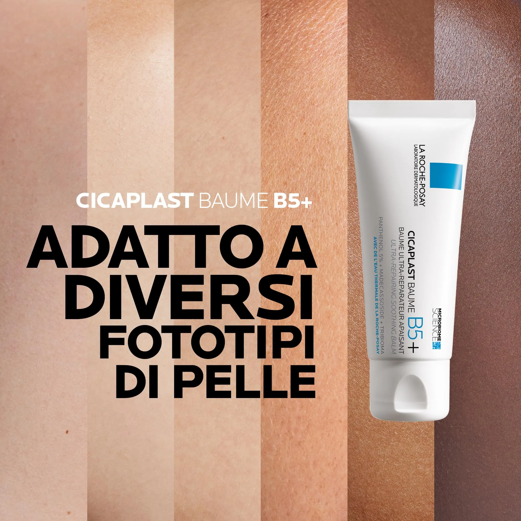La Roche-Posay Cicaplast Baume B5+ Balsamo Viso e Corpo Riparatore, 40 ml - immagine 8