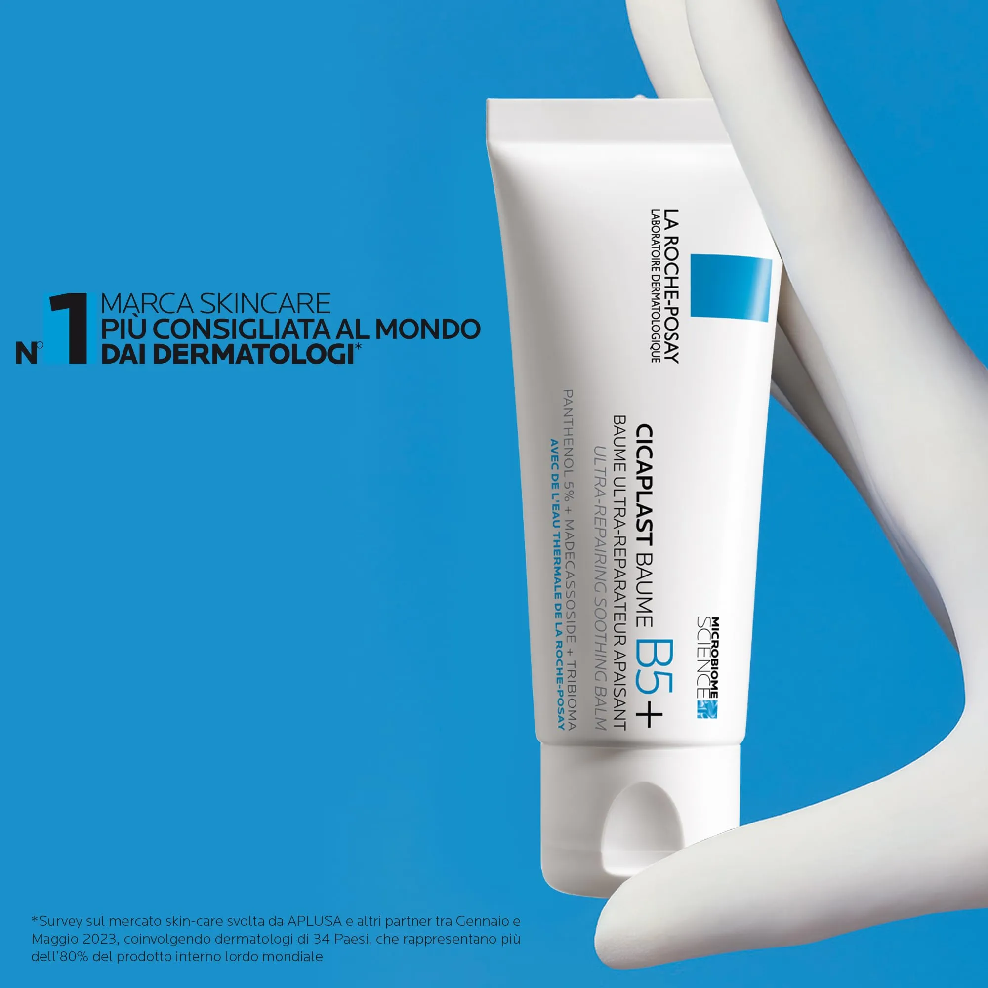 La Roche-Posay Cicaplast Baume B5+ Balsamo Viso e Corpo Riparatore, 40 ml - immagine 9
