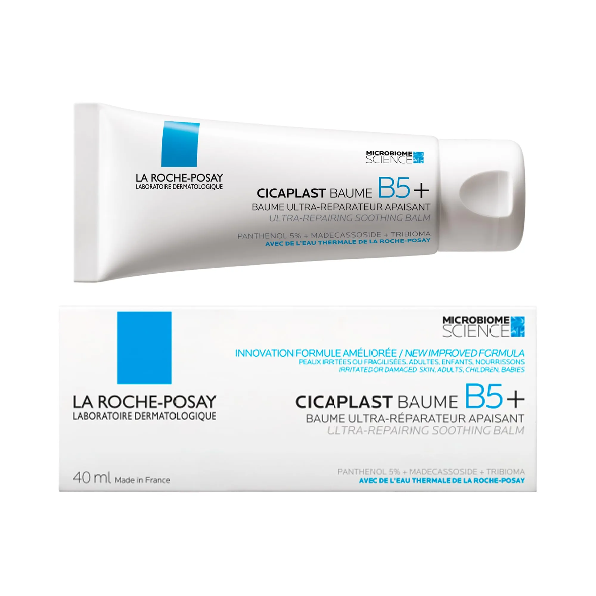 La Roche-Posay Cicaplast Baume B5+ Balsamo Viso e Corpo Riparatore, 40 ml - immagine 13