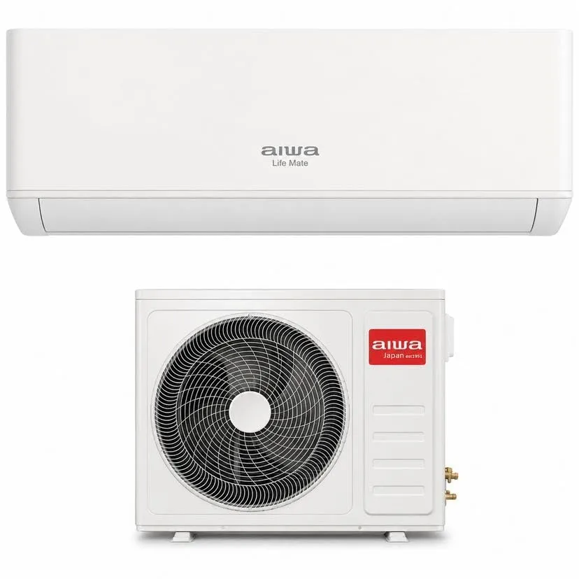 Aiwa Monosplit 12CHSD/XA41 Condizionatore 12000 BTU Gas R32 Smart Inverter WiFi Bianco Classe A++/A+ - immagine 1