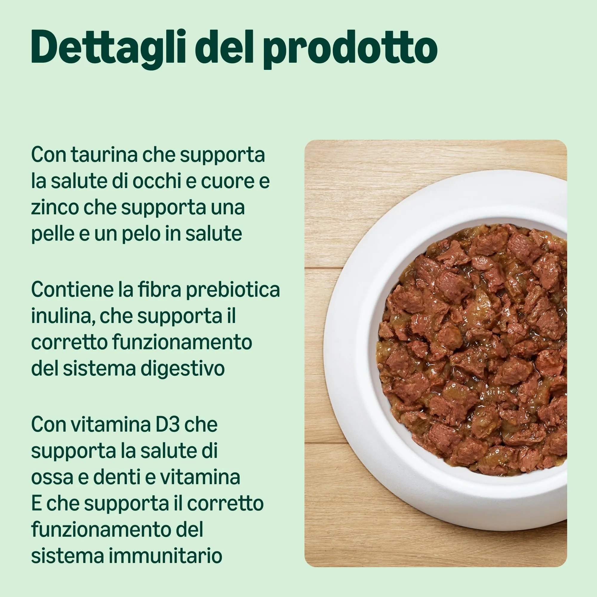 by Amazon Cibo Umido Senza Cereali per Gatti Adulti Selezione di Carne in Gelatina, 4.76 kg, 56 Confezioni da 85 g - immagine 3