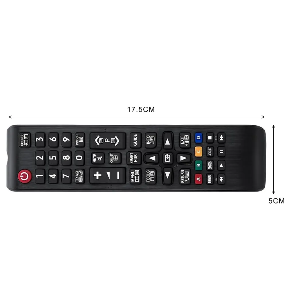 Davilis Telecomando Universale per Samsung Smart TV LCD QLED LED HDTV 3D 4K BN59-01199G - immagine 3