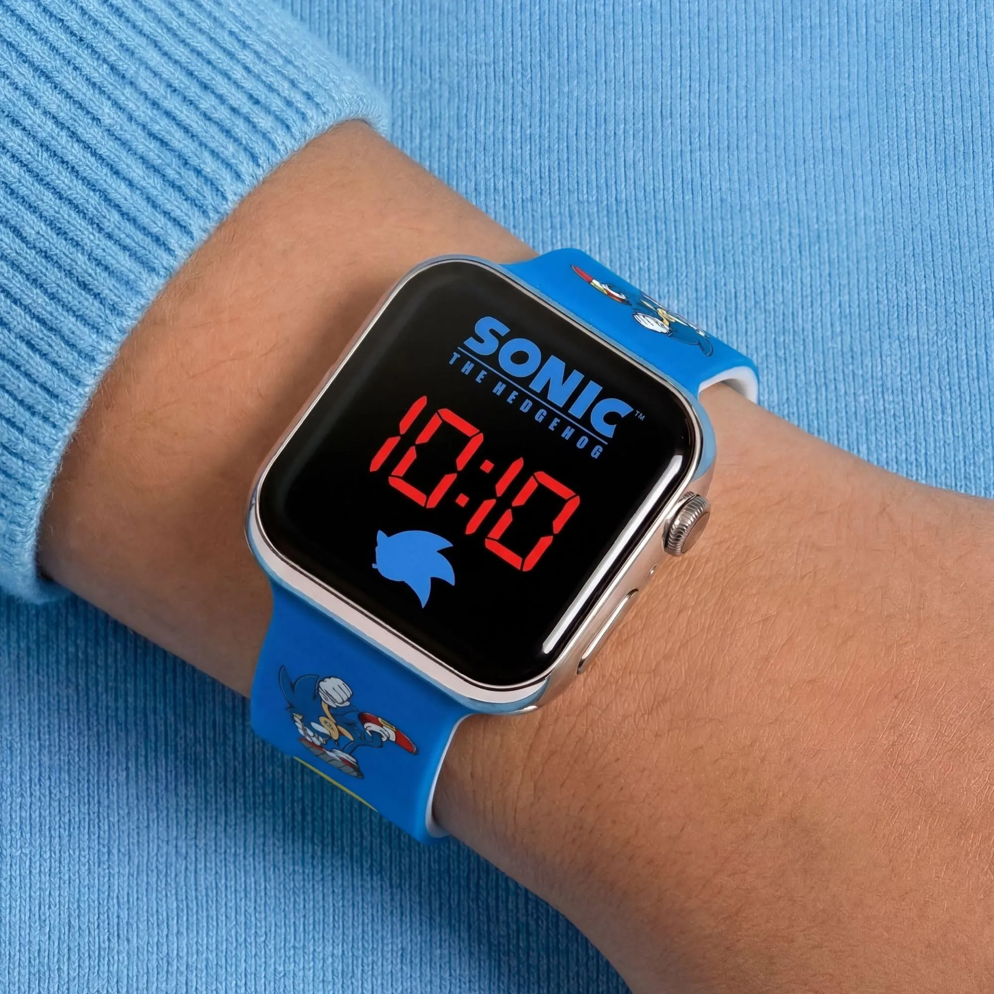 Sonic The Hedgehog Orologio Ragazzi Blue Printed SNC4137 - immagine 2