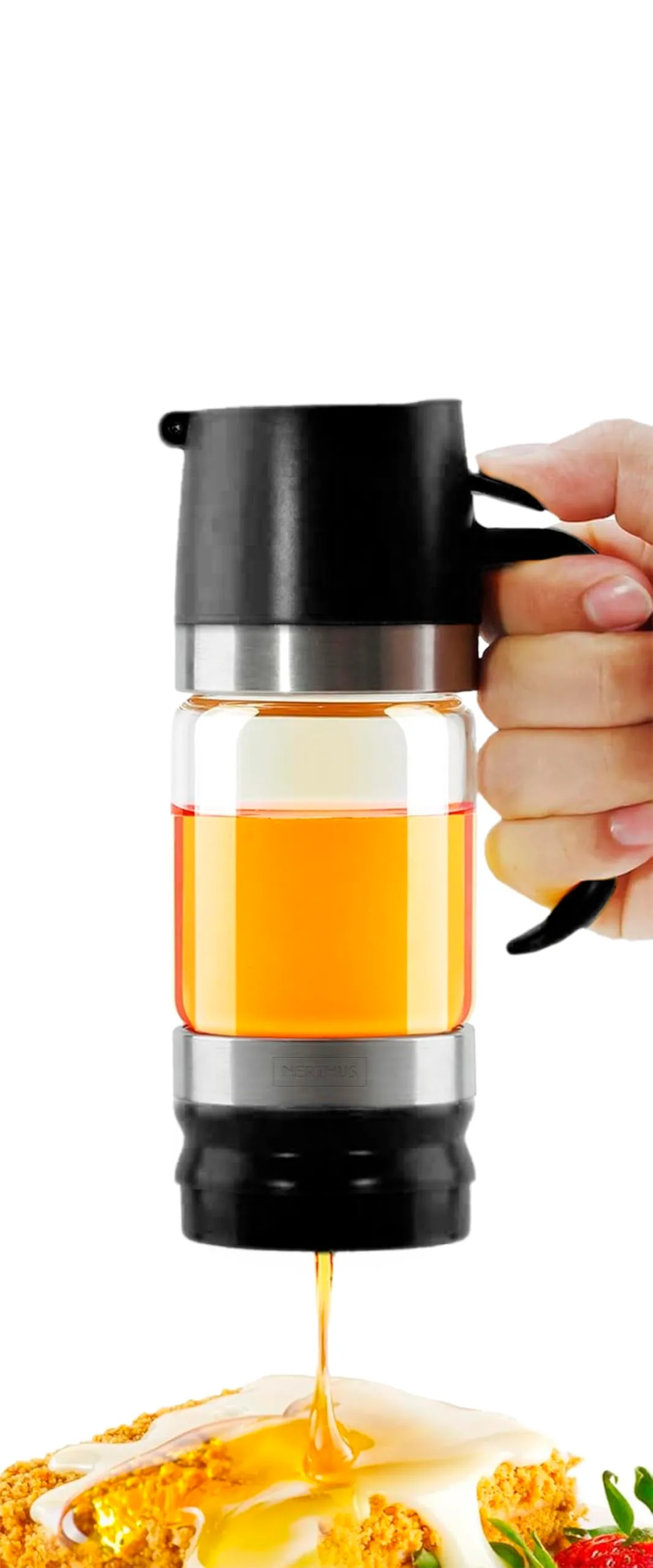Nerthus FIH 1479 Barattolo Miele con Dosatore, 350 ml - immagine 2
