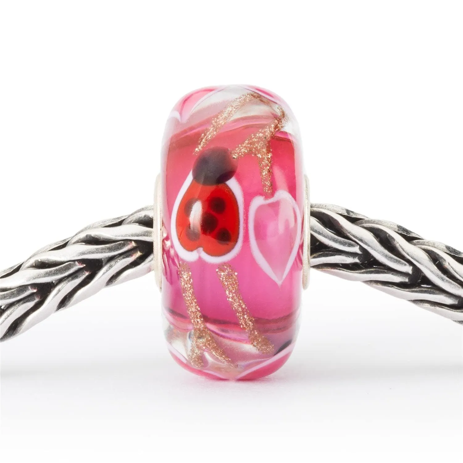 Trollbeads Amore e sicurezza Perla di vetro TGLBE-20368 - immagine 6