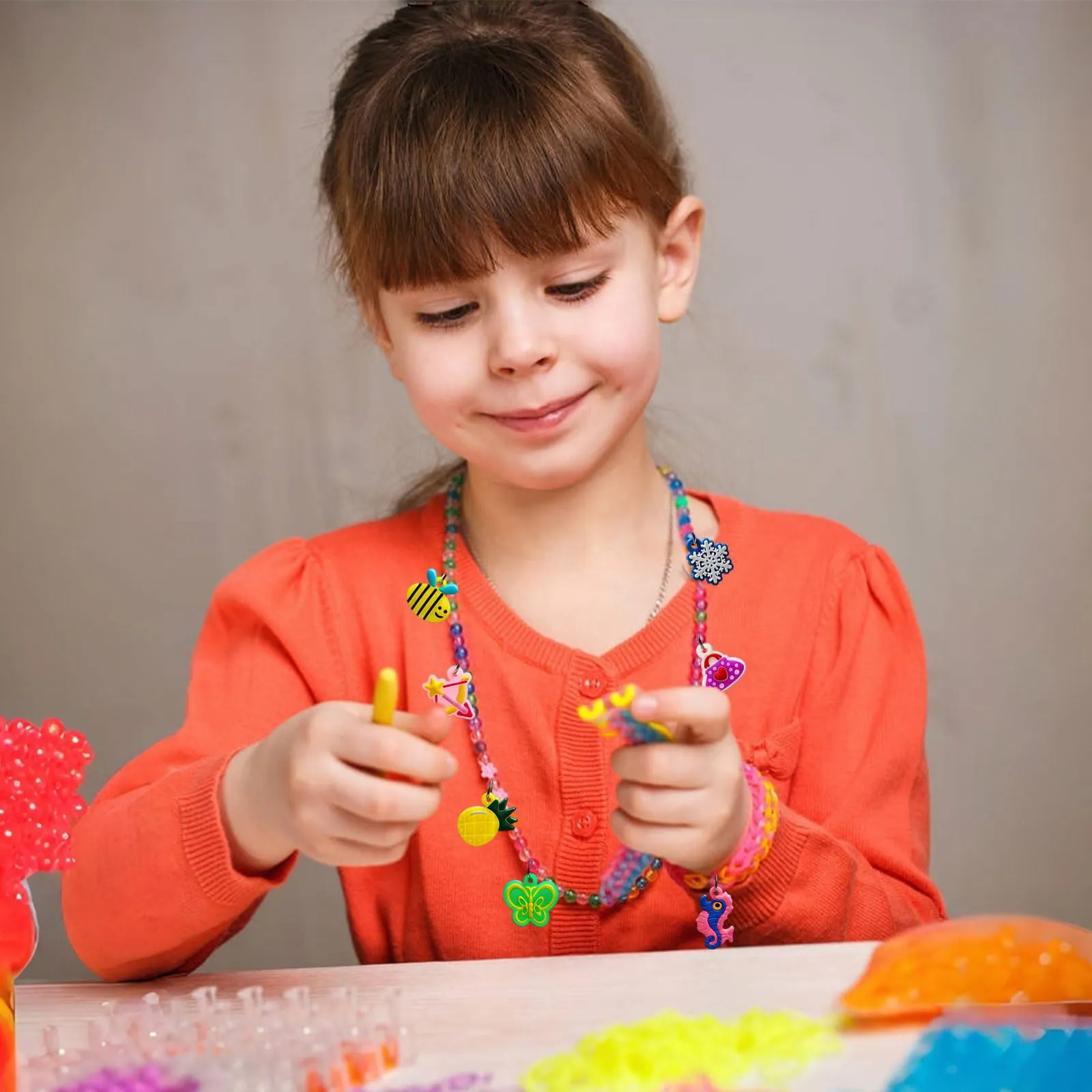MBSIVSA 60 Pezzi Ciondoli per Braccialetti, Collane e Orecchini, Multicolore - immagine 5