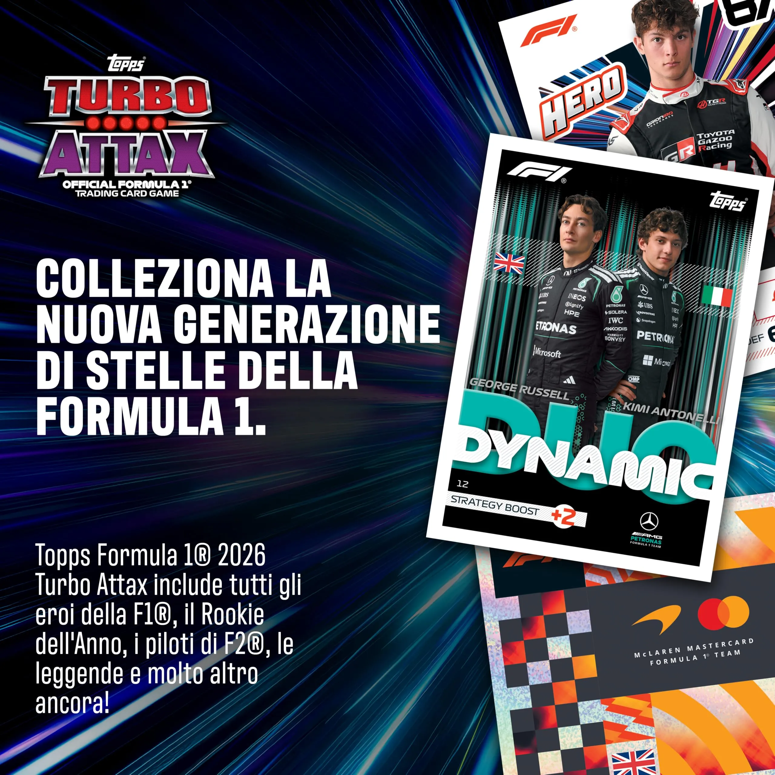 Topps Formula 1 2026 Turbo Attax Starter Pack - immagine 3