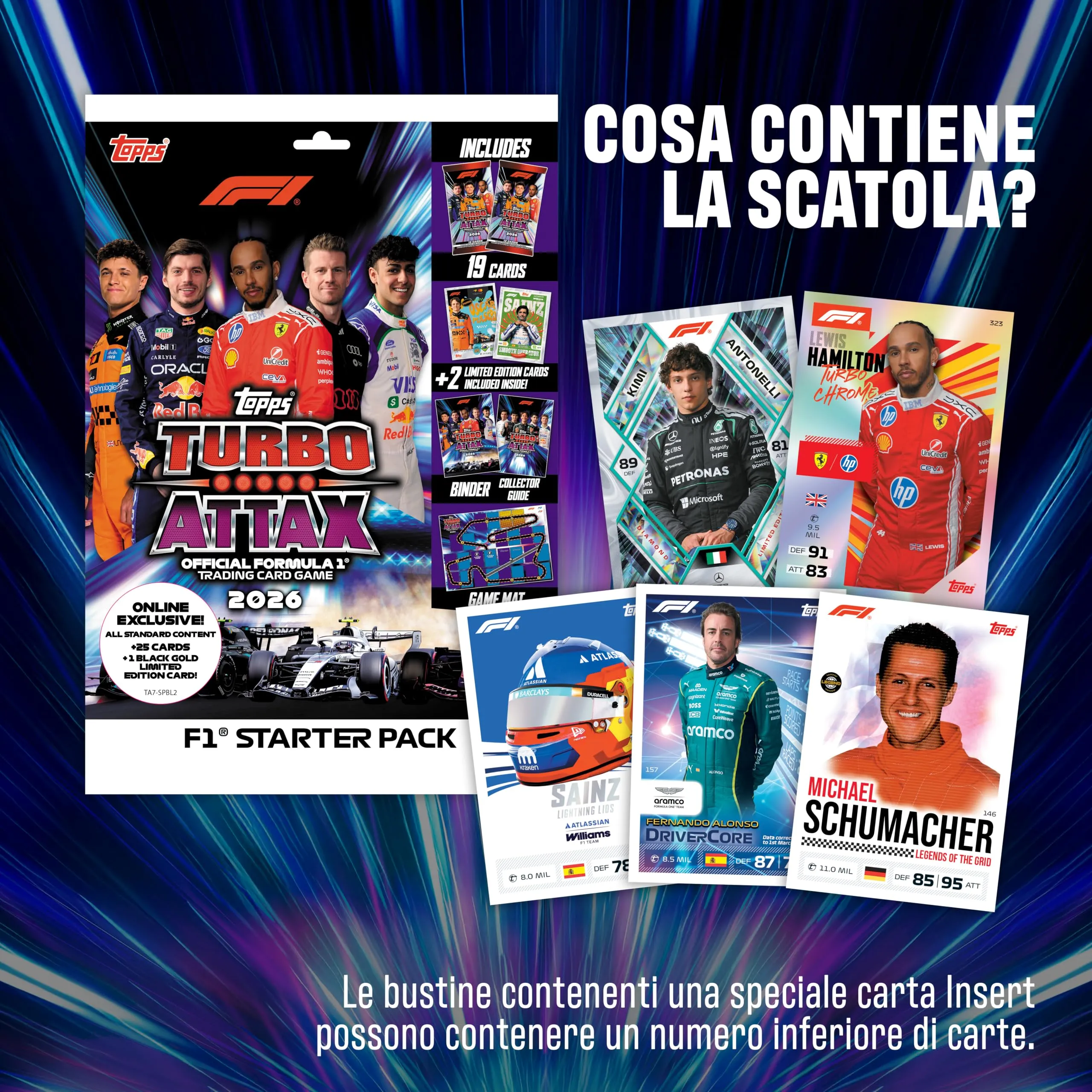 Topps Formula 1 2026 Turbo Attax Starter Pack - immagine 7