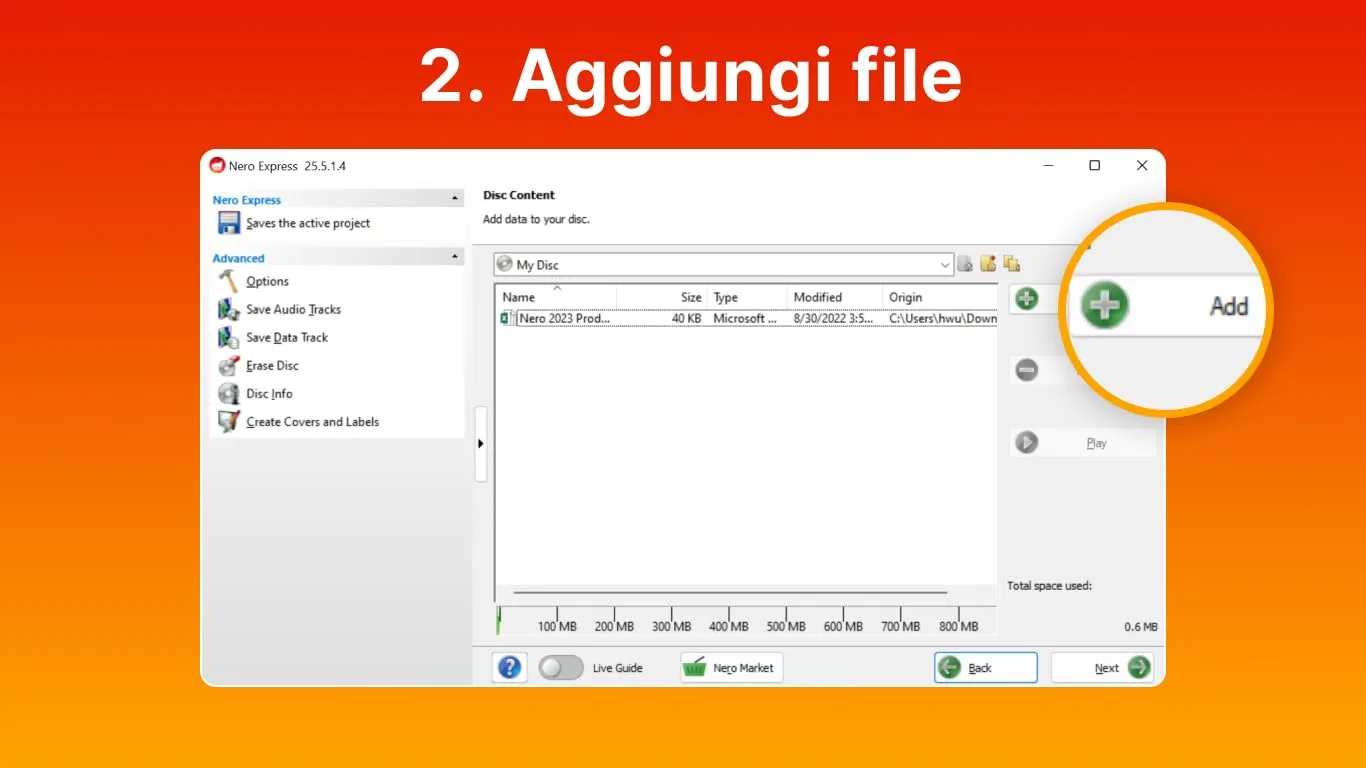 Nero Burning ROM 2026 su Chiavetta USB, Licenza a Vita 1 PC, Windows 11/10/8/7 - immagine 4