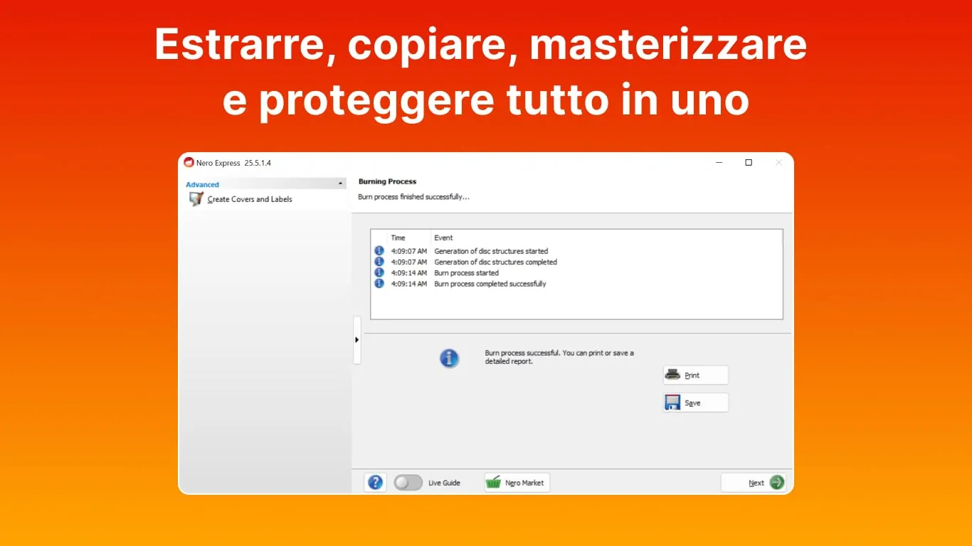 Nero Burning ROM 2026 su Chiavetta USB, Licenza a Vita 1 PC, Windows 11/10/8/7 - immagine 6