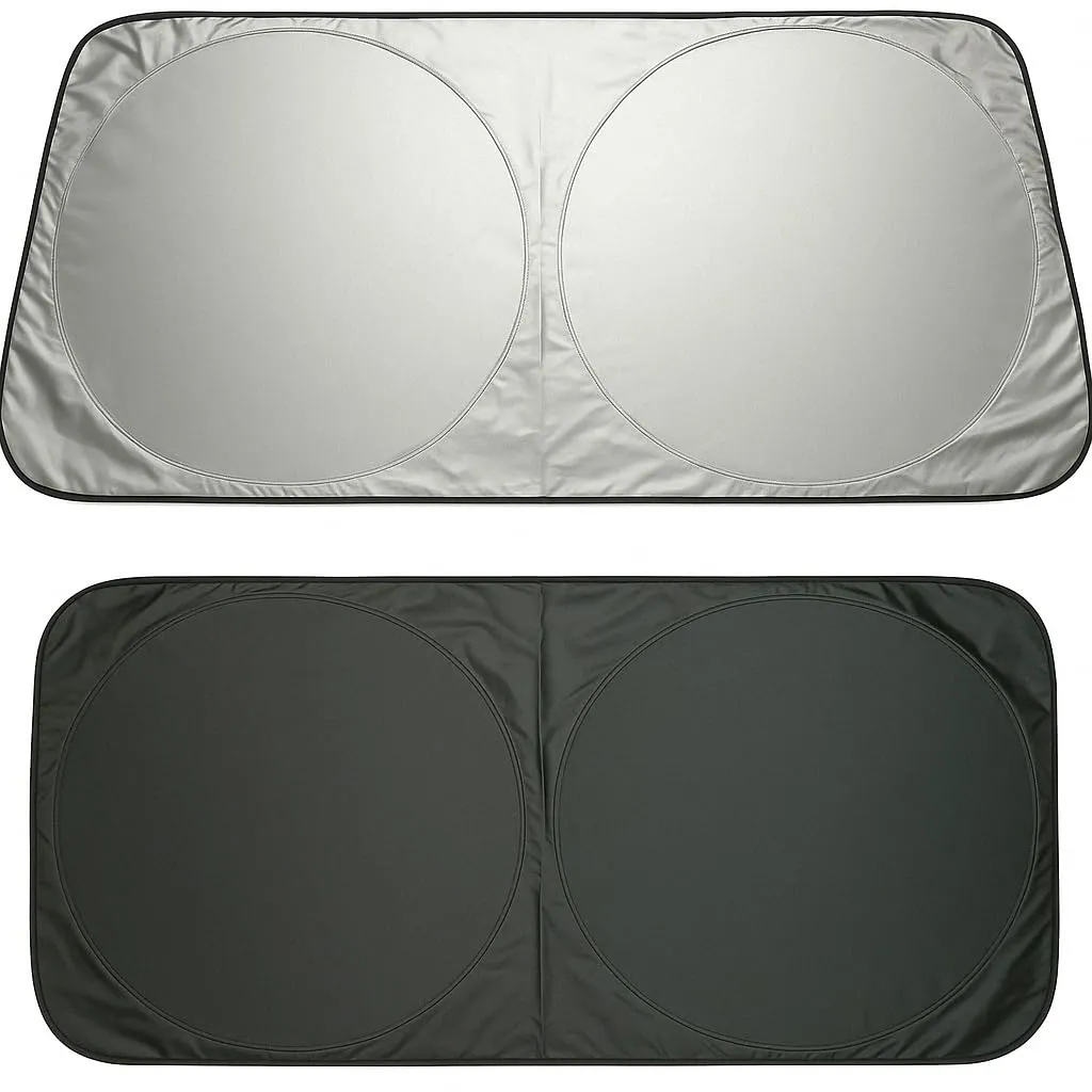 Terryshop74 Parasole per Parabrezza Auto Pieghevole, 150 x 70 cm - immagine 1
